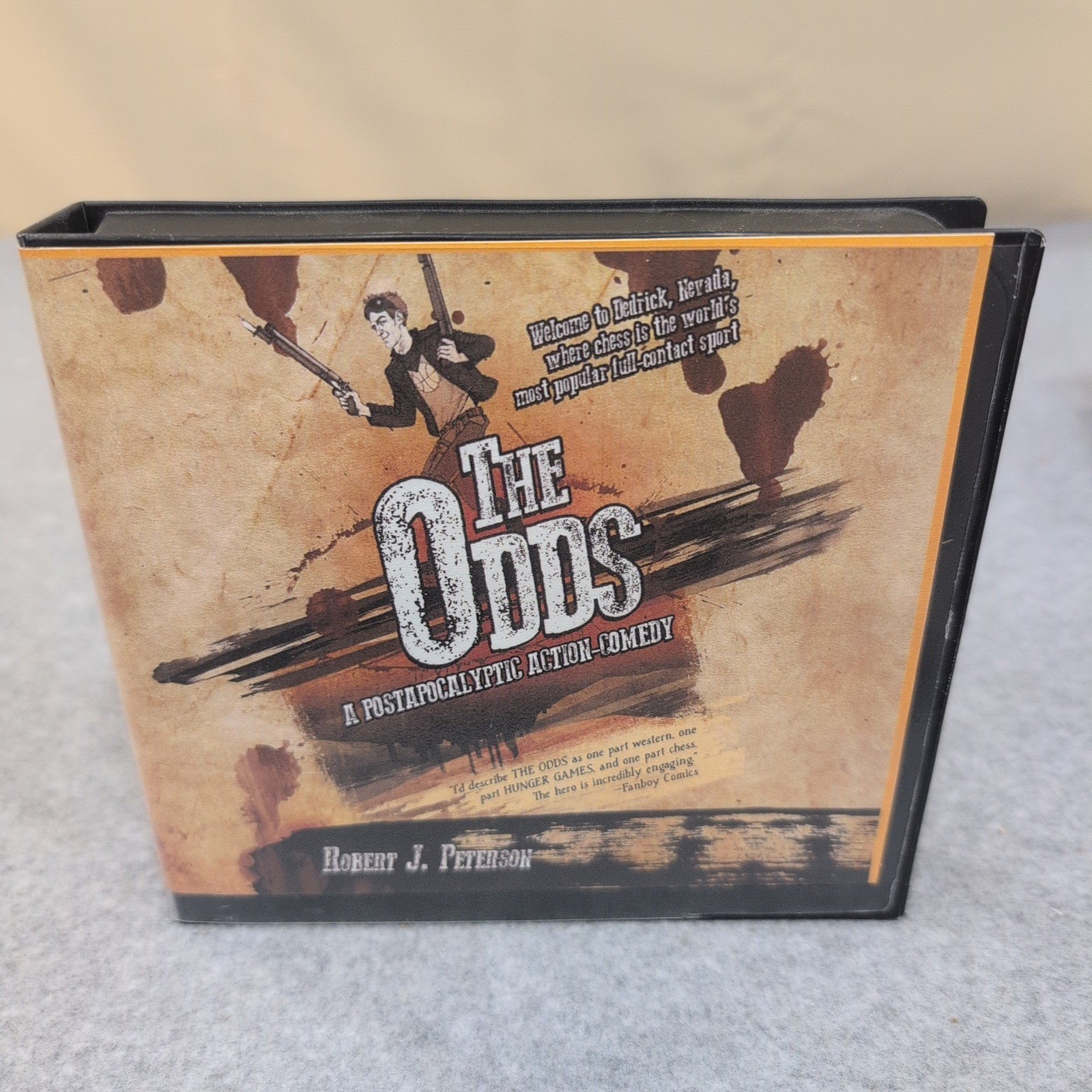 The Odds Robert J Peterson Audiobook 8 CD Unabridged Post-Apocalyptic Comedy VG+