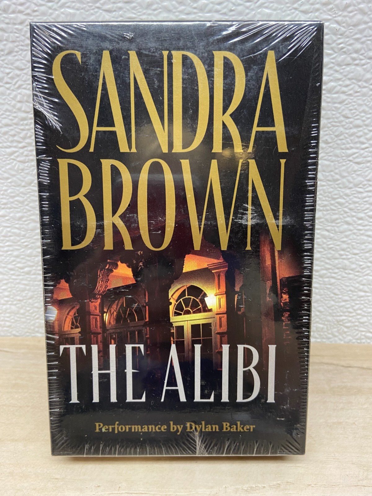 The Alibi By Sandra Brown Audio Book 4 Cassette Set New Sealed