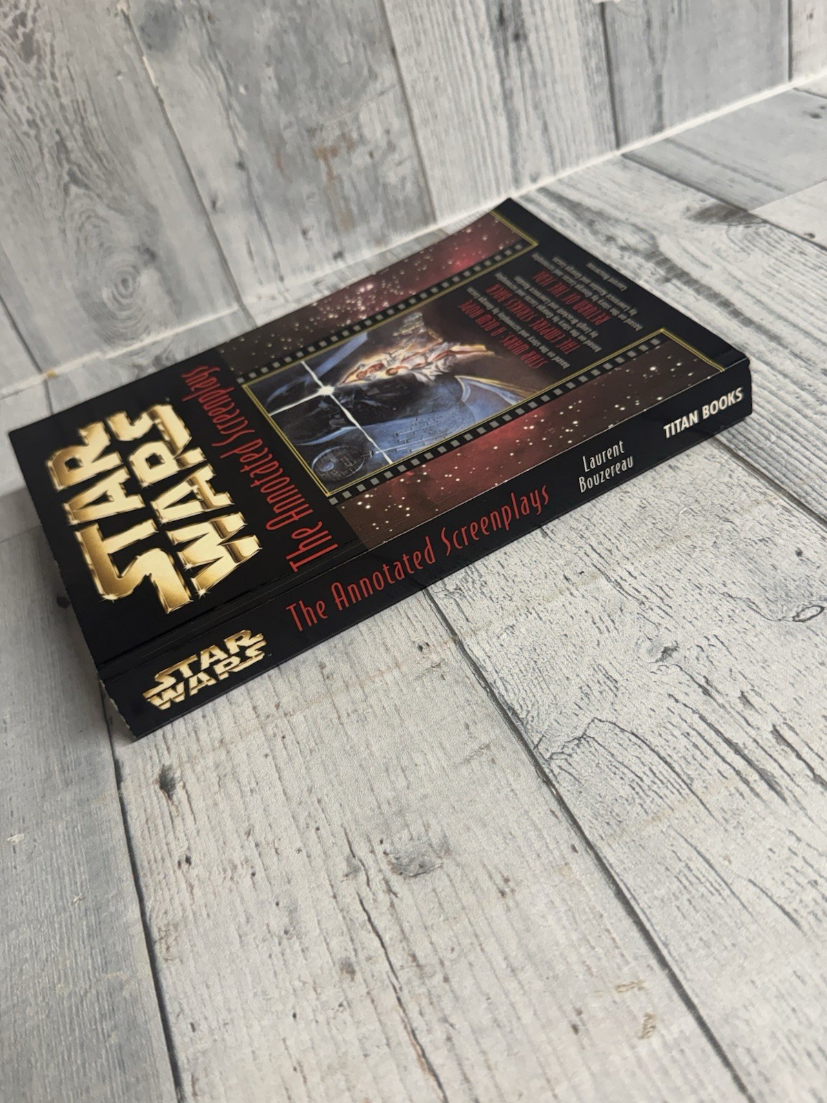 Star Wars The Annotated Screenplays First UK Edition 1st Print 1998 Titan