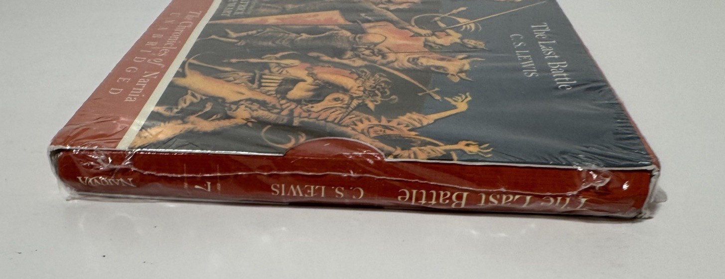 The Chronicles of Narnia The Last Battle C. S. Lewis 2004 5-CD Unabridged New