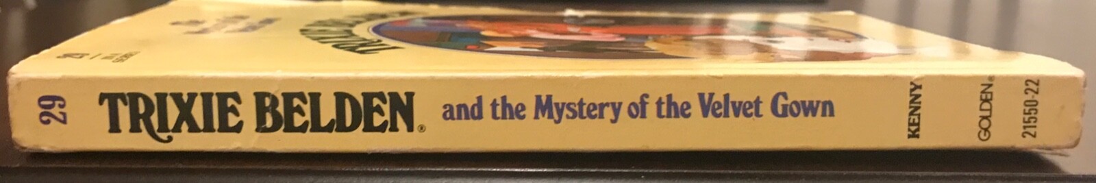Trixie Belden (The Mystery Of The Velvet Gown) By Kathryn Kenny