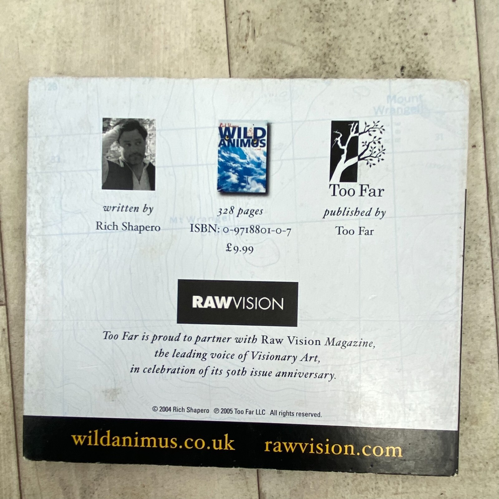 RICH SHAPERO WILD ANIMUS CD Audiobook Sampler Read By Peter Coyote