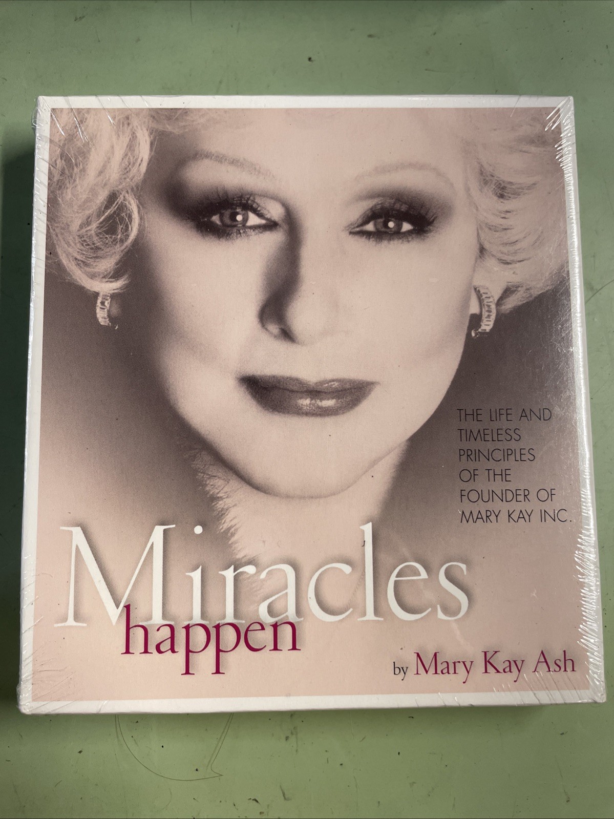 Mary Kay Ash Audiobook CD Miracles Happen 6 Compact Discs Set 2012 New Sealed