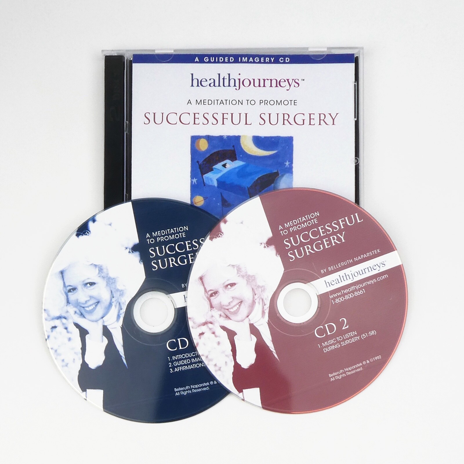 SUCCESSFUL SURGERY 2 CDs Guided Imagery Belleruth Naperstek Self Hypnosis post