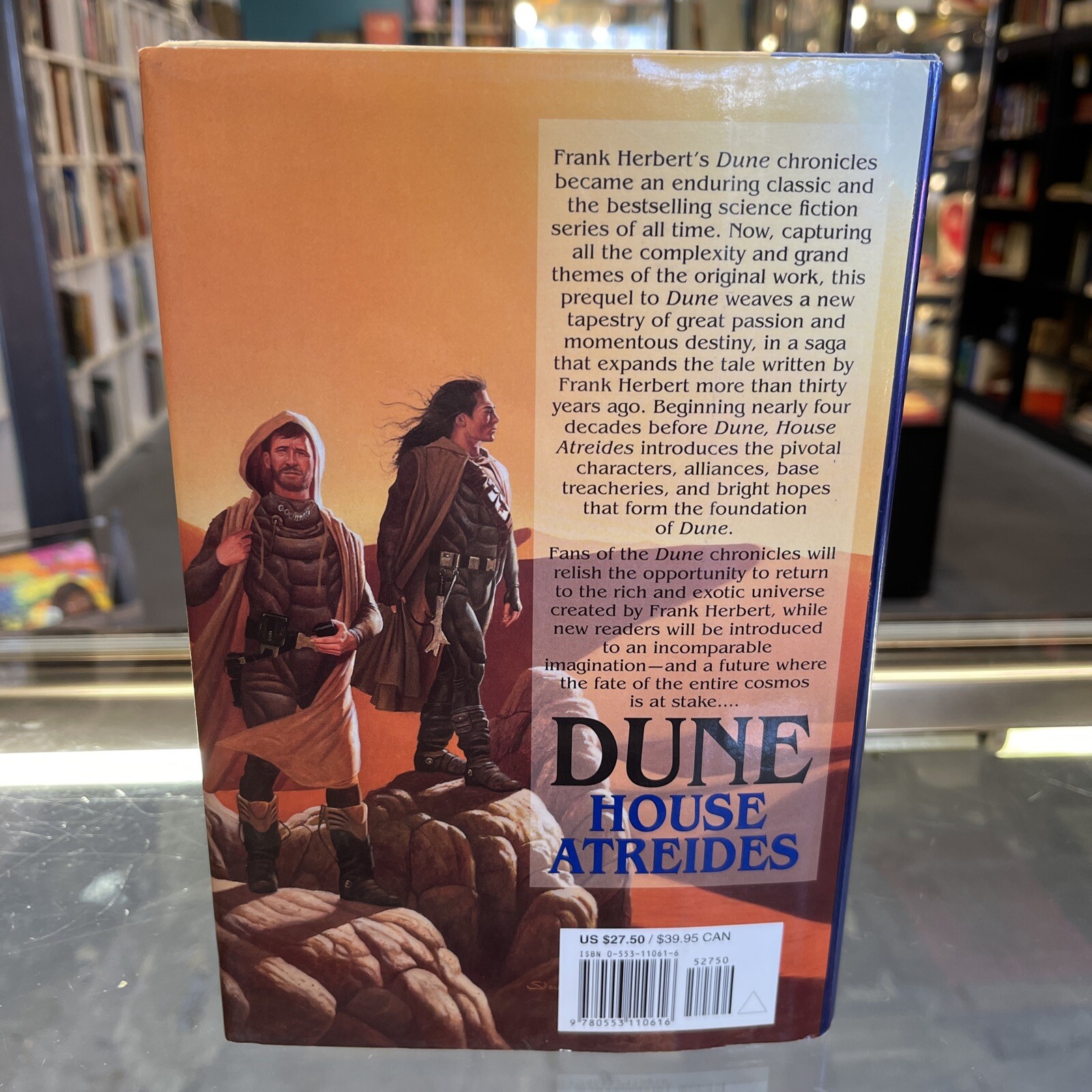 Dune HOUSE ATREIDES Herbert/Anderson 1999 HC/DJ