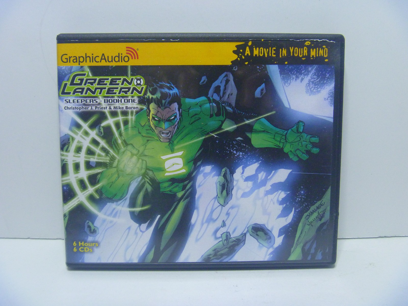 Sleepers Books 1-3 Green Lantern Christopher J. Priest Marvel Graphic Audio CDs