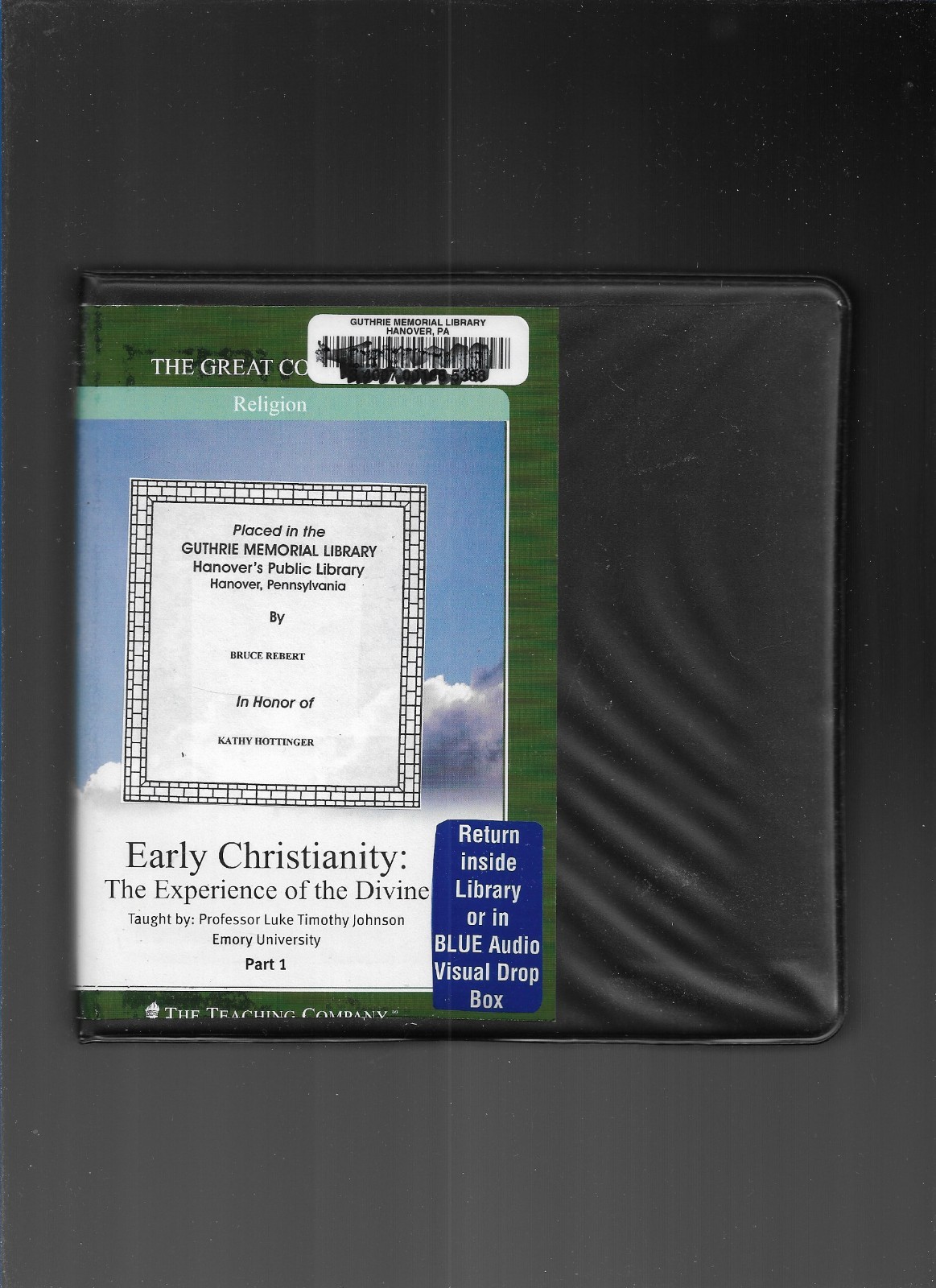 Great Courses Early Christianity: Experience of the Divine Part 1 & 2, CD, AUD