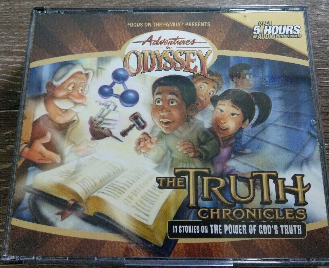 Adventures in Odyssey: The Truth Chronicles by AIO Team (2008 CD) 4 CD Set [VG]