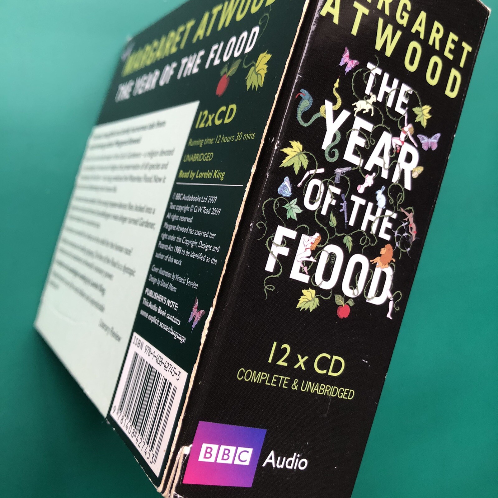 Margaret Atwood THE YEAR OF THE FLOOD Audiobook 12 x CD Boxset BBC Lorelei King
