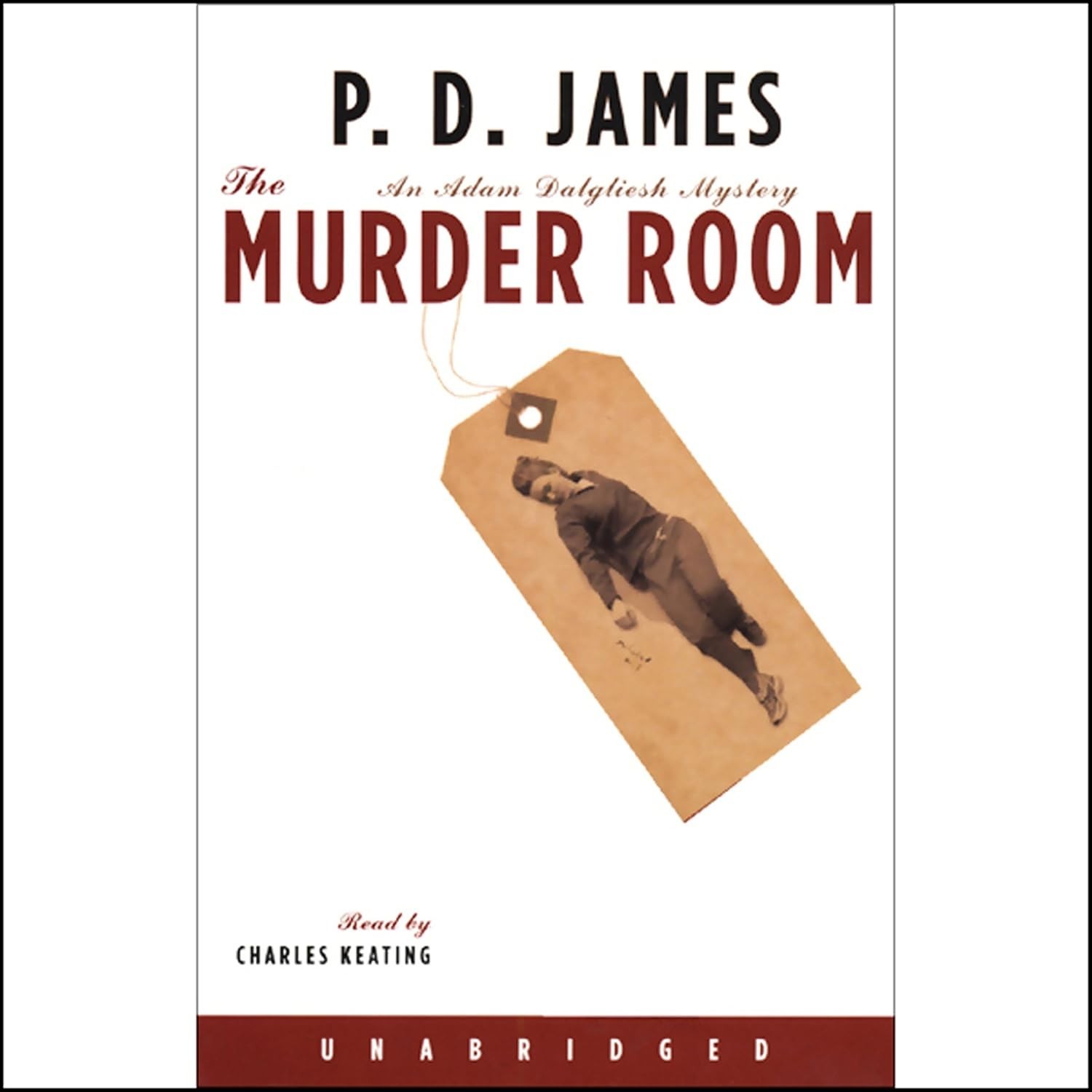 The Murder Room by P.D. James (CD, 2003, Unabridged) Read by Charles Keating!