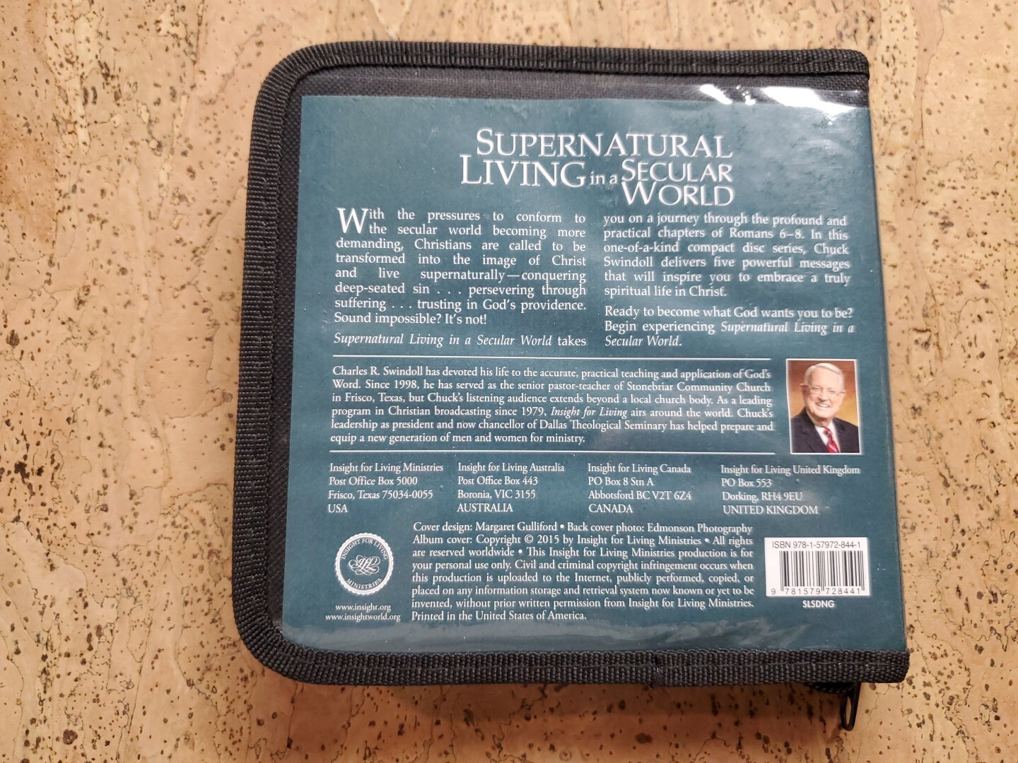 Charles Swindoll «Supernatural Living In A Secular World» Audio Book 5 CD Set