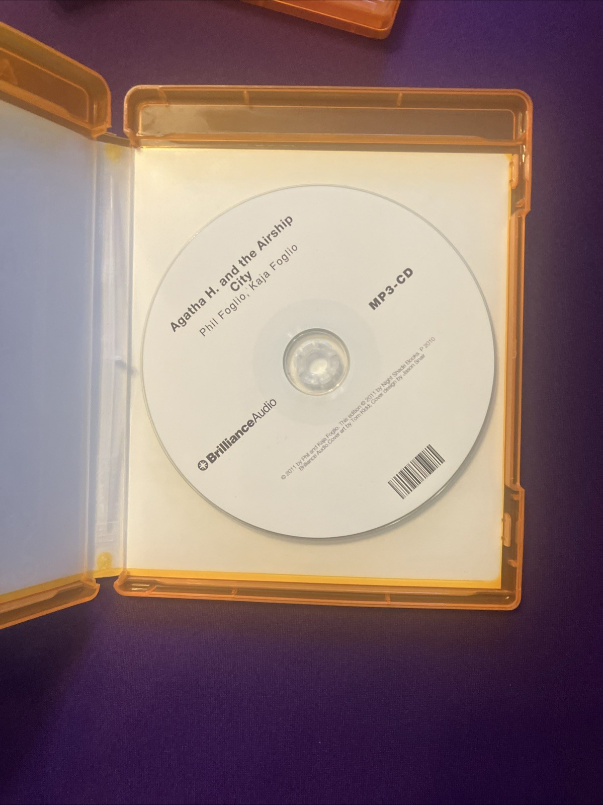 Girl Genius MP3-CD Audiobook Set Of 3 — READ Description!