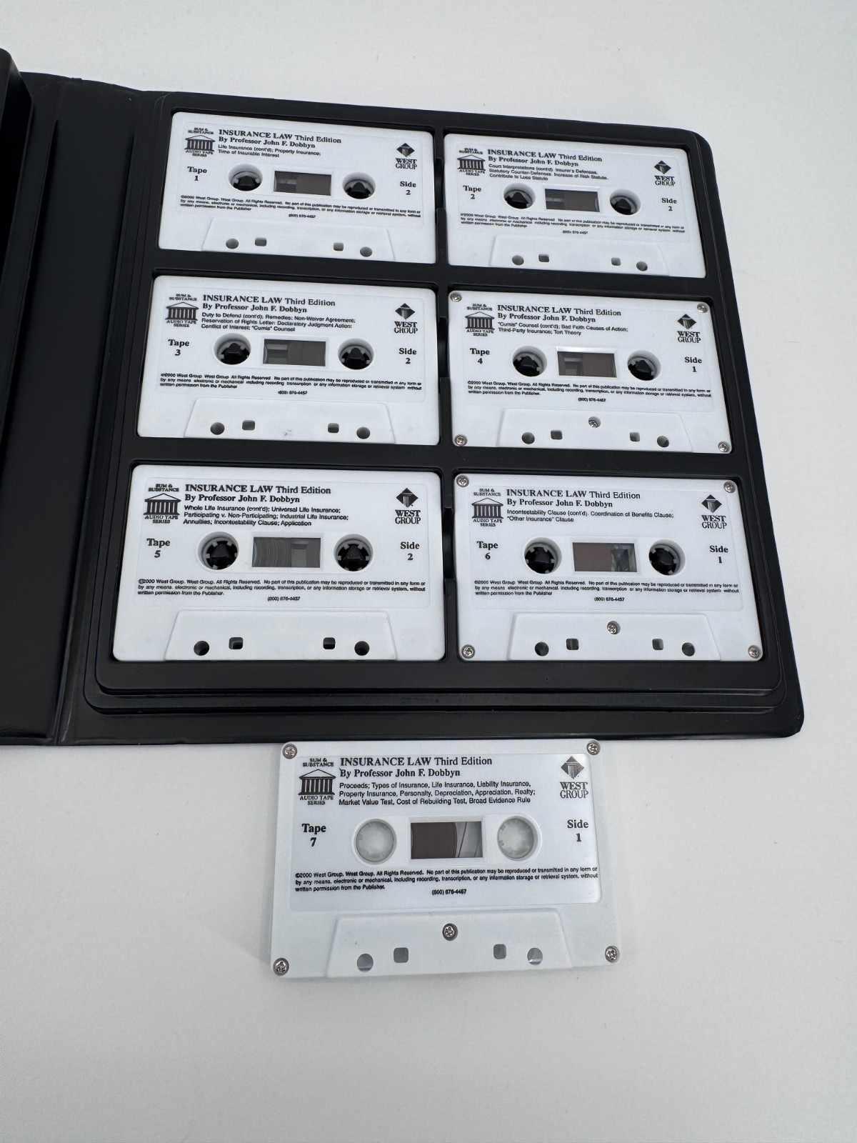 Sum and Substance West Group INSURANCE LAW John F Dobbyn 7 Cassette