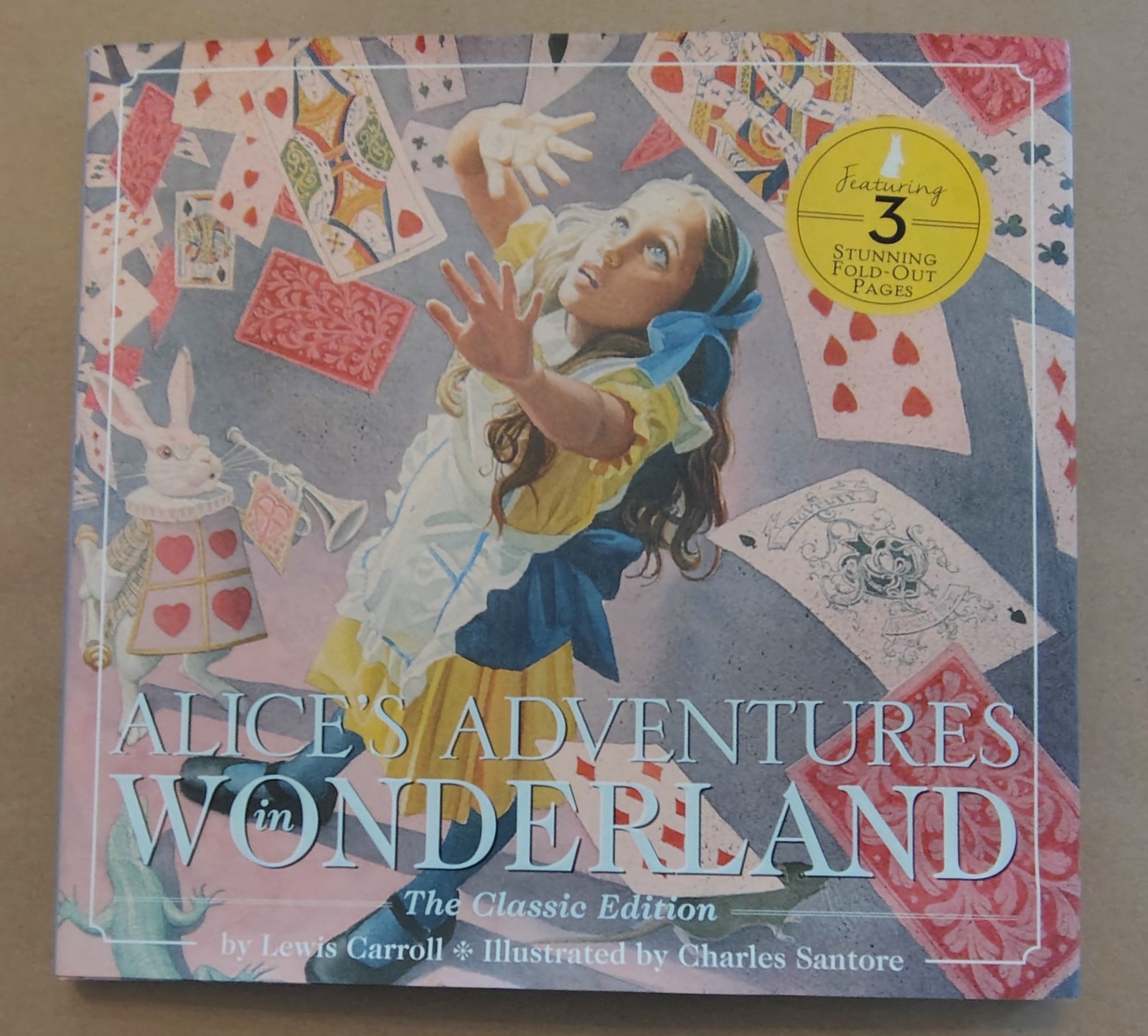 ALICE’S ADVENTURES IN WONDERLAND ~ CARROLL ~ SANTORE ~ HCDJ ~ FABULOUS BOOK