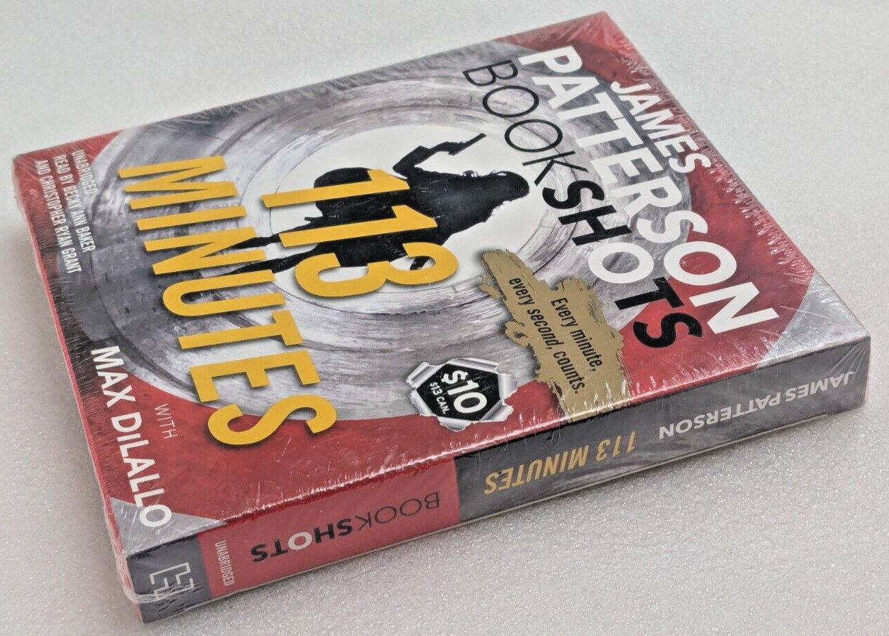 113 Minutes James Patterson Bookshots Max with DiLallo (CD-Audiobook, 2016) NEW