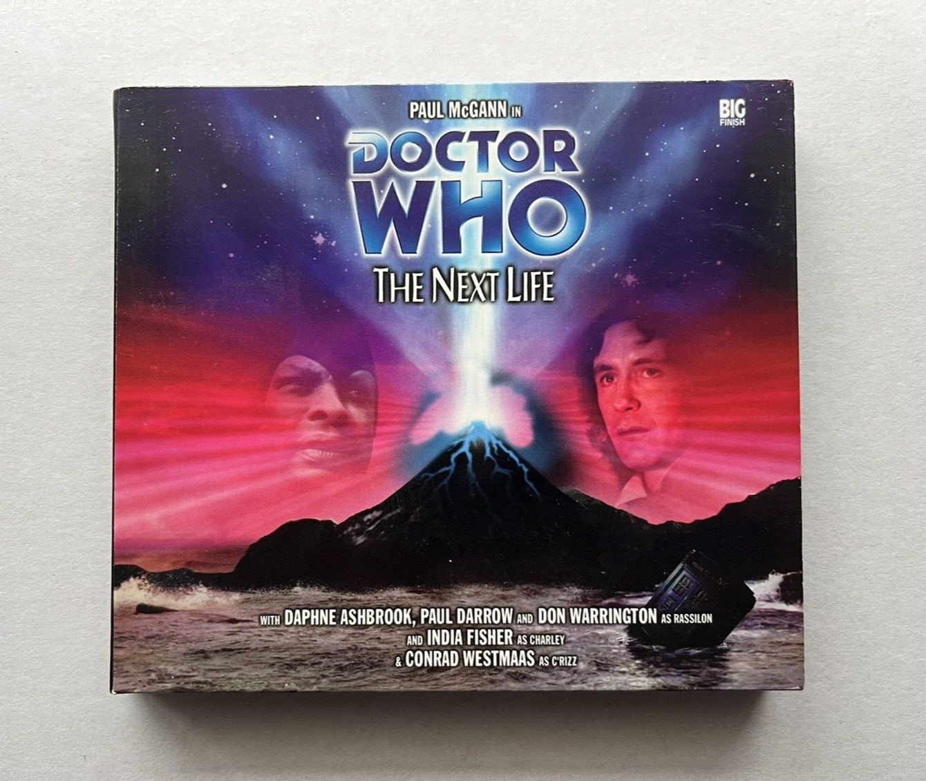Doctor Who, The Next Life, Audiobook CD, #64, Paul McGann, 3-Disc Set, RARE