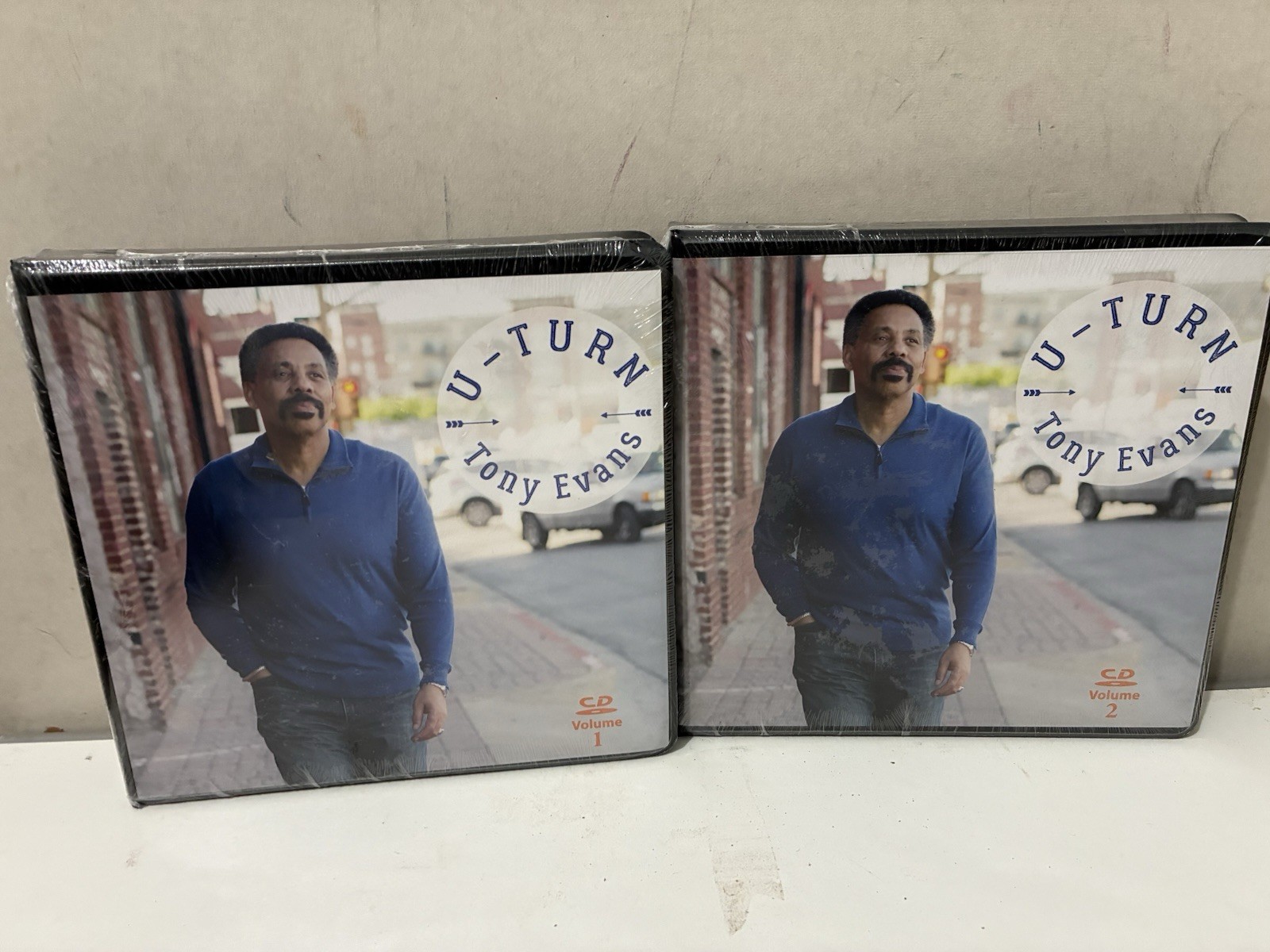 U-Turn by Dr. Tony Evans — NEW! Audio CD Lot — Volume 1 & 2 — Sealed!