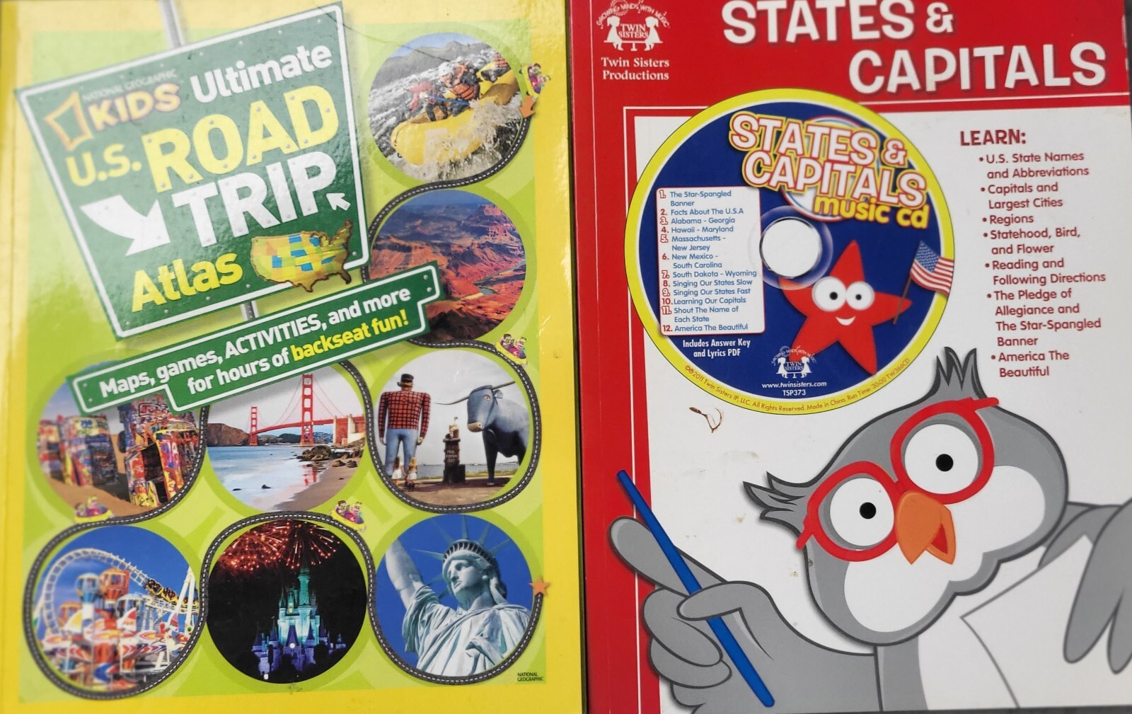 States & Capitals by Kim Mitzo Thompson Plus Ultimate US Road Trip