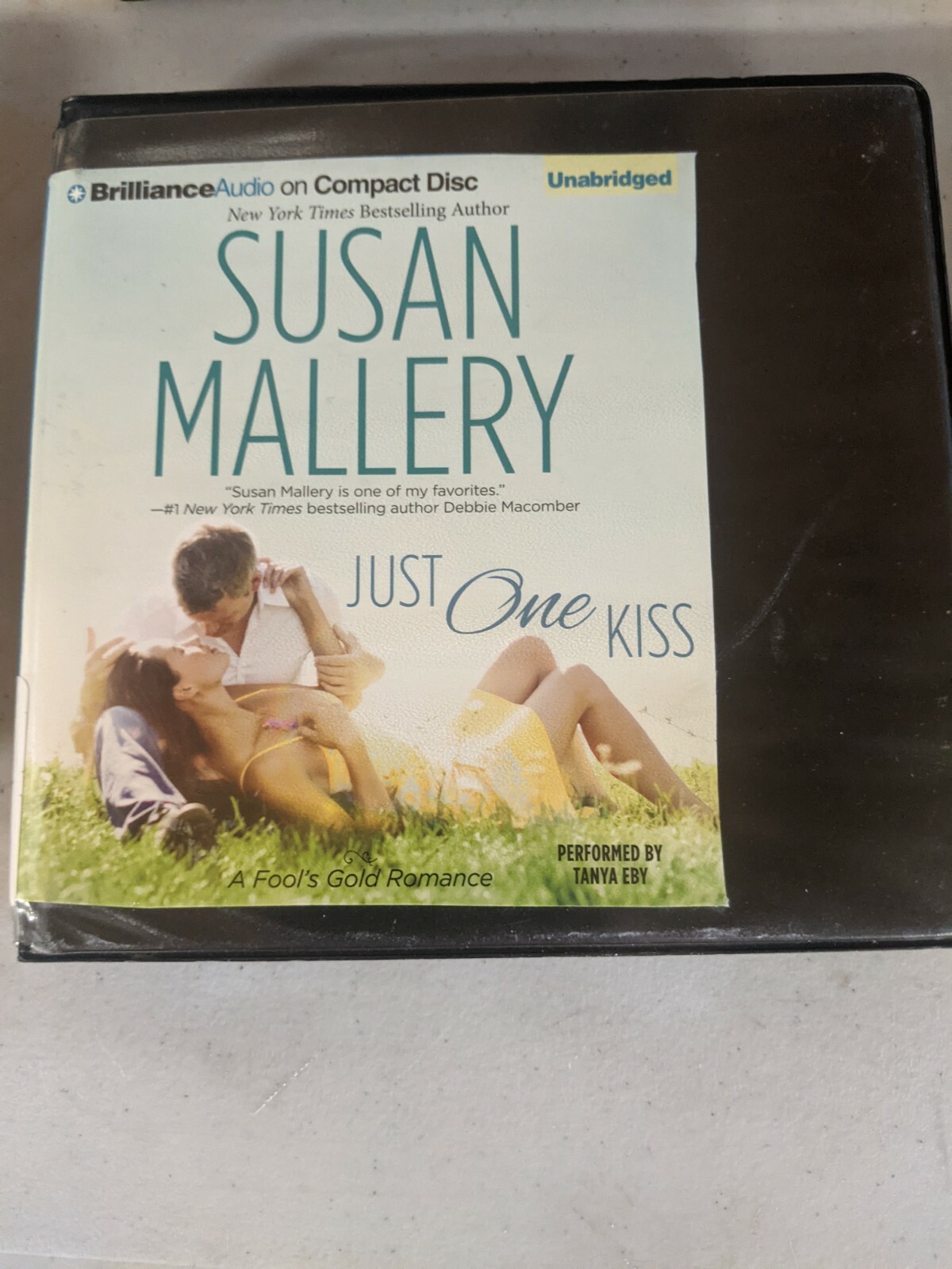 Shelf00 Audiobook~JUST ONE KISS BY SUSAN MALLERY