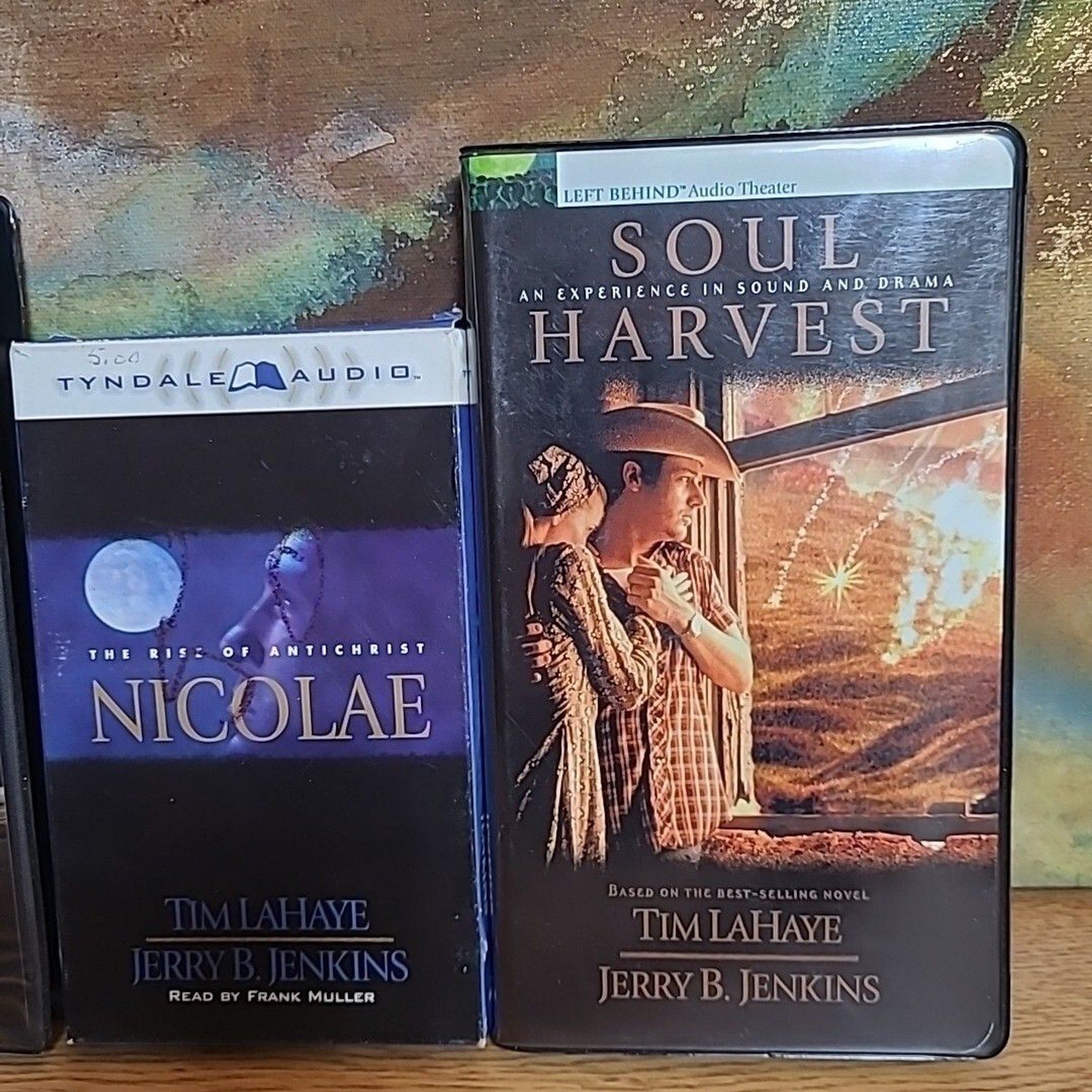 Left Behind Series Lahaye/Jenkins Audio Book Cassette Tape Set Lot Of 7 1-7