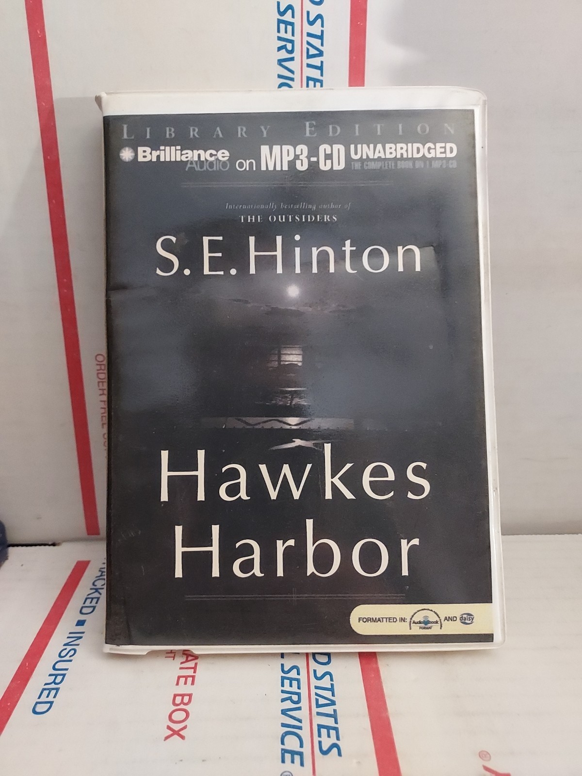 Hawkes Harbor by S. E. Hinton Audiobook Unabridged Mp3 CD Novel Good Used #162g