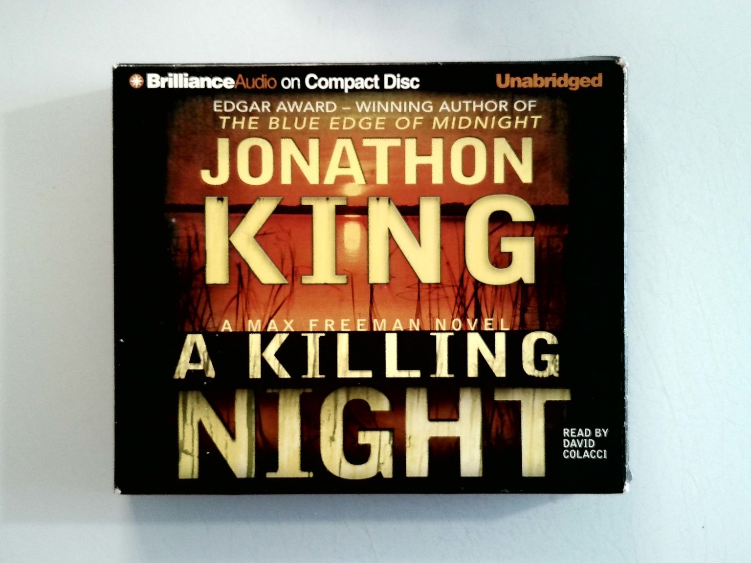 A Killing Night by Jonathon King Audiobook CDs Unabridged 8 Discs