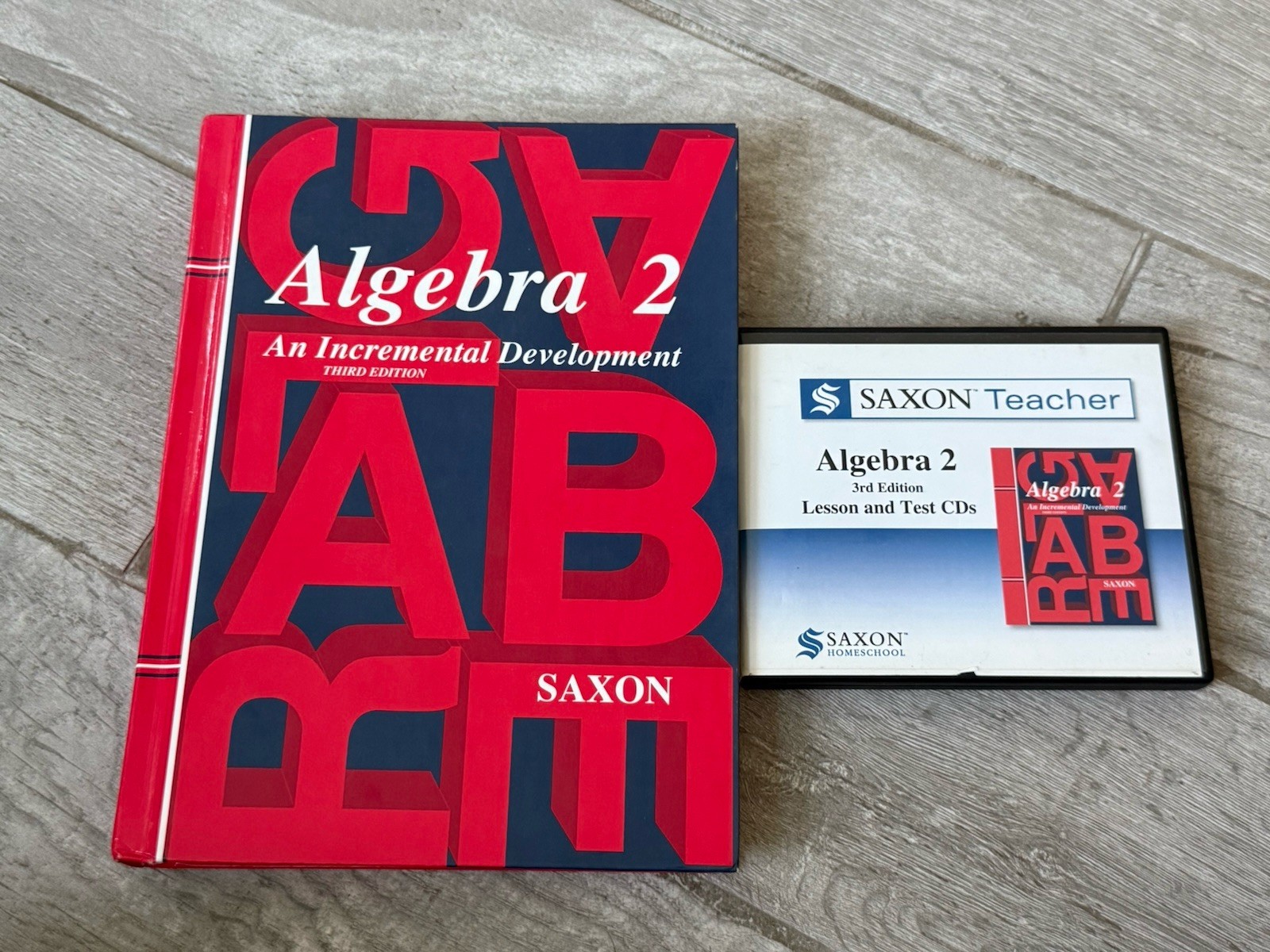 Saxon Teacher Algebra 2 Reference Guide Lesson Test CDs / Textbook Third Edition