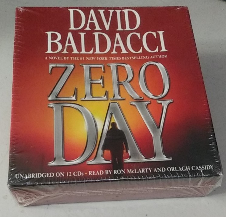 Zero Day DAVID BALDACCI Unabridged 12 CD Audiobook 13 hrs NEW SEALED Fiction