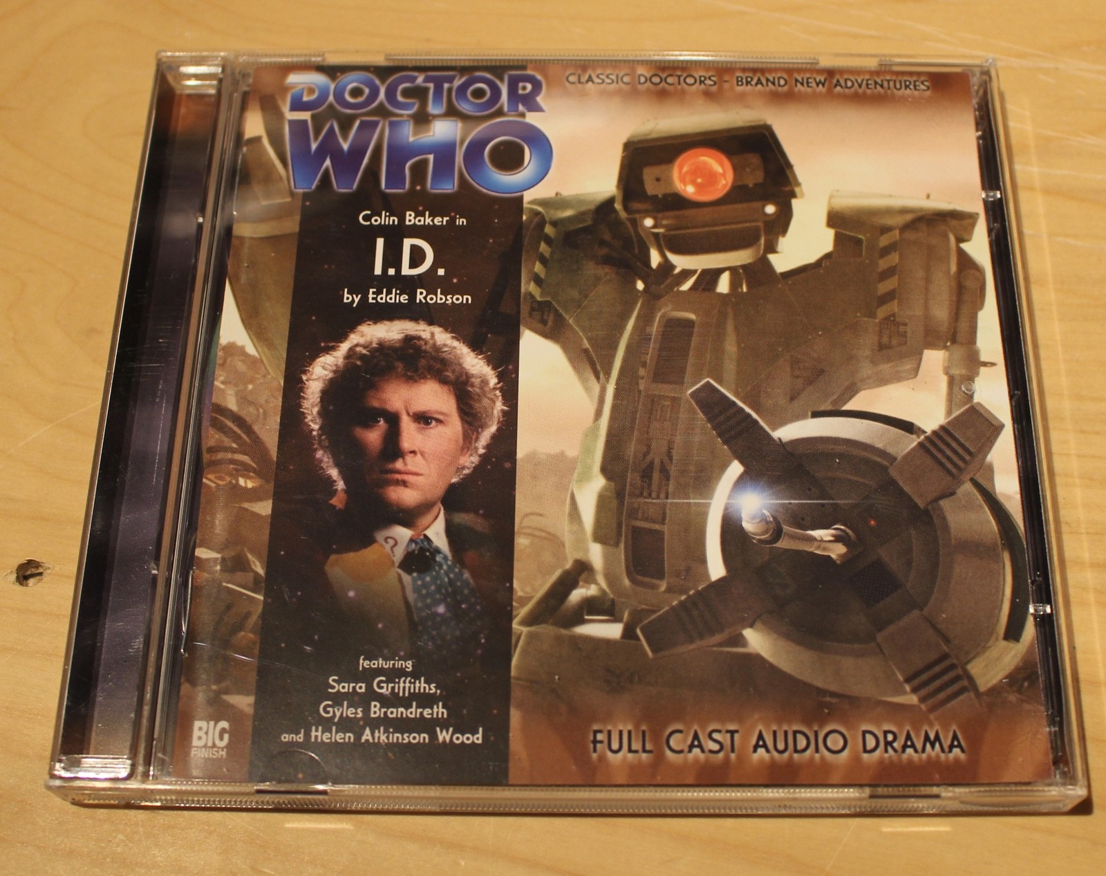 Big Finish Doctor Who Main Range — #94-ID & Urgent Calls — Audio CD