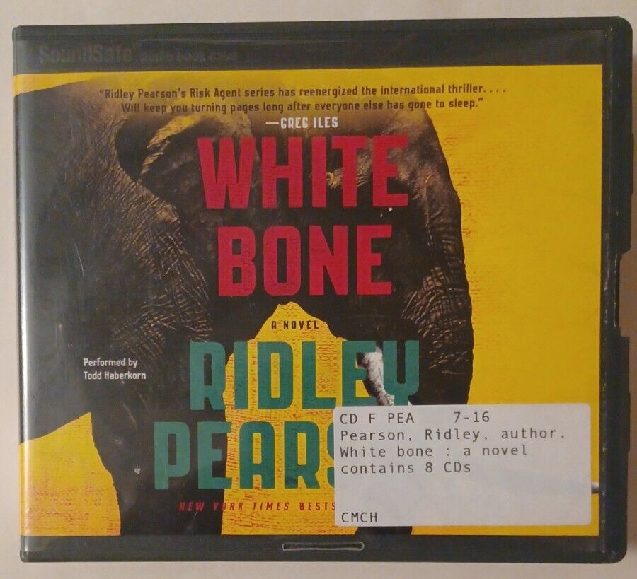 White Bone — Ridley Pearson — Unabridged CD Audiobook — Ex-Library