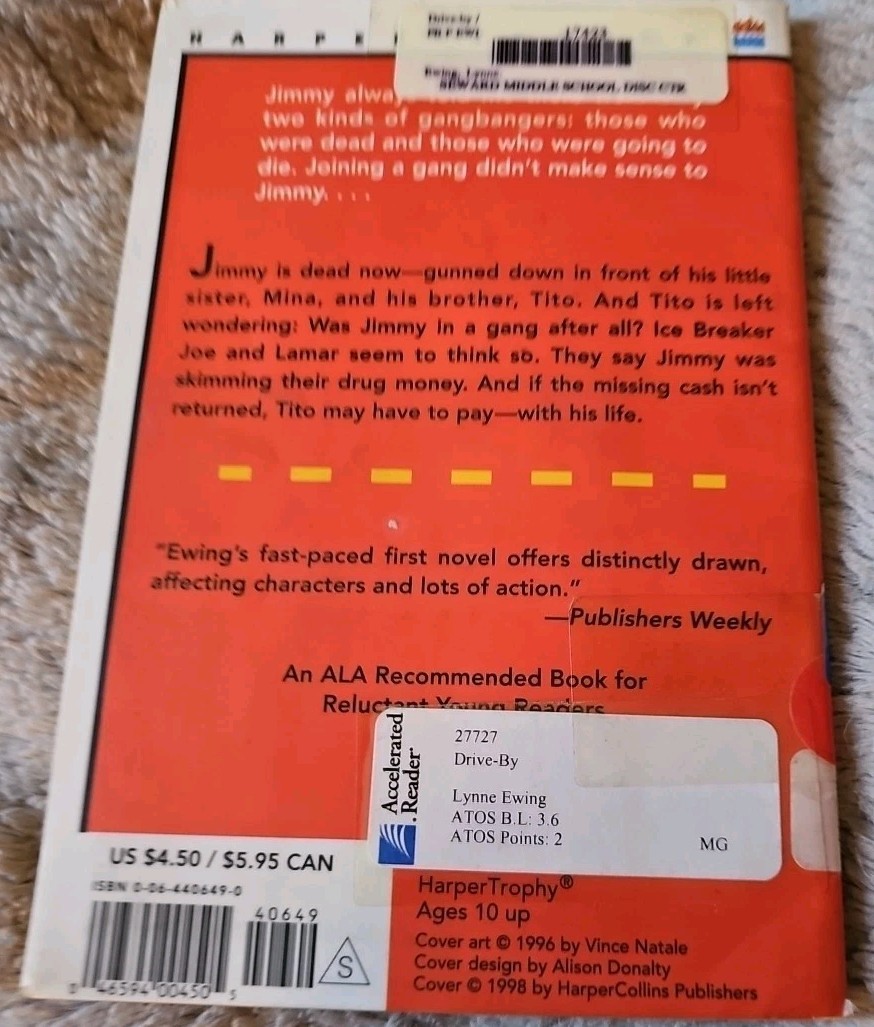 Drive-By by Ewing, Lynne Ex Library