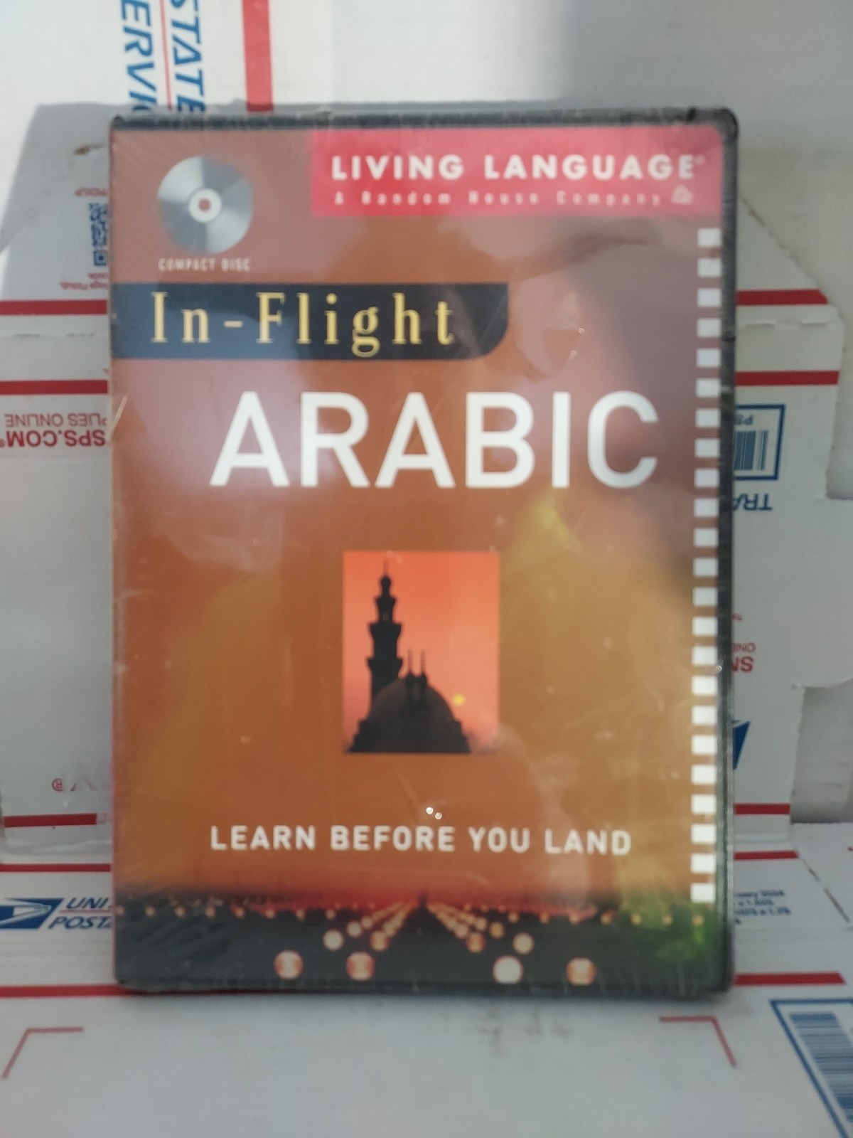 New In-Flight Arabic: Learn Before You Land Audio CD by Living Language — #172