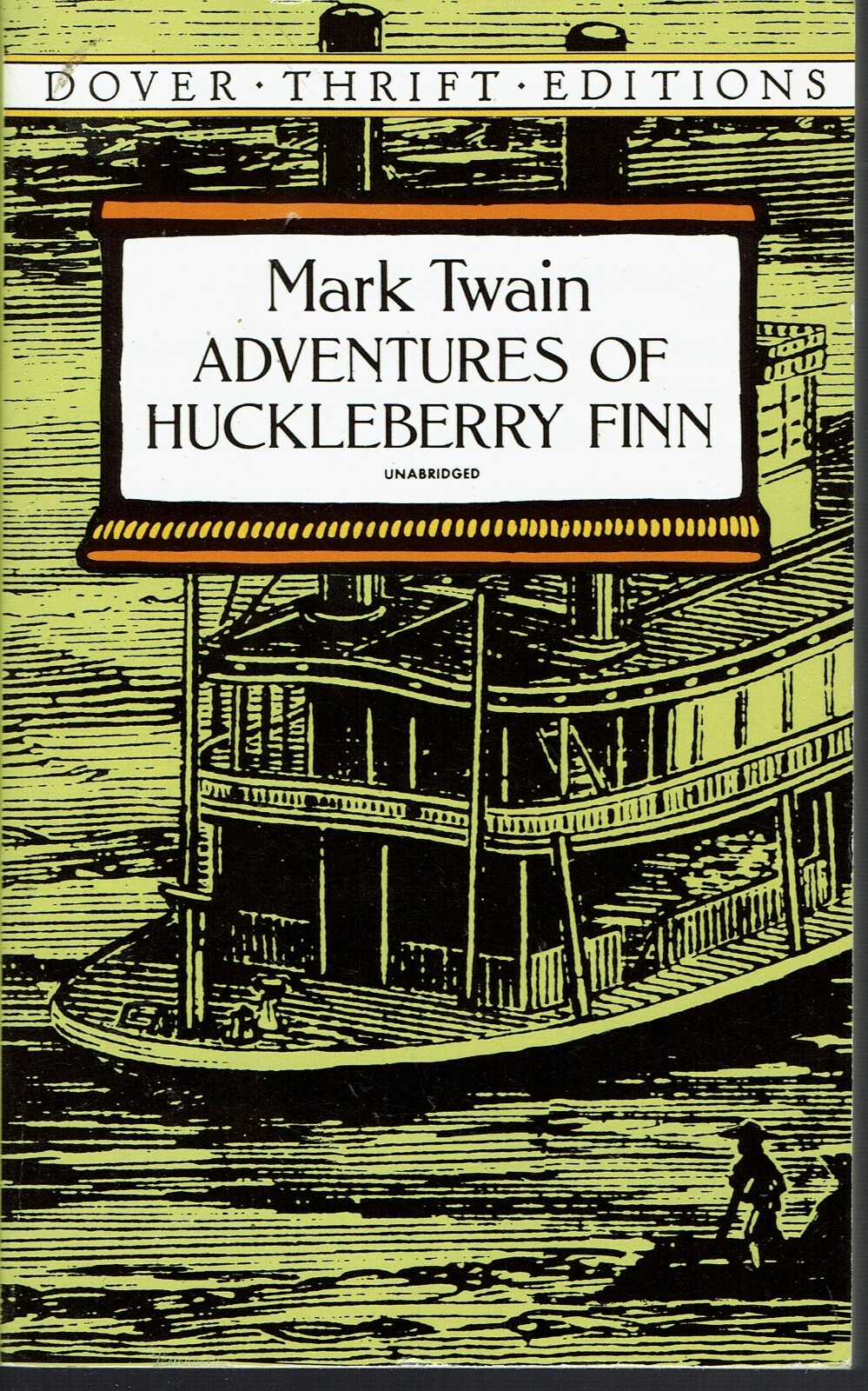 Mark Twain Adventures of Huckleberry Finn 1994 Dover Thrift Americana