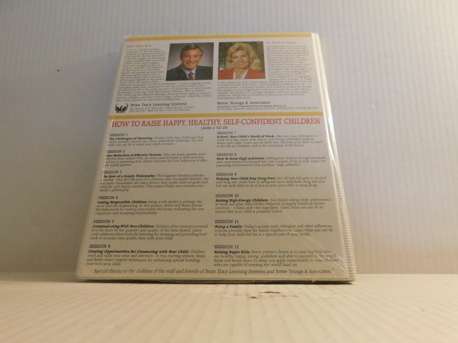 HOW TO RAISE HAPPY HEALTHY SELF-CONFIDENT CHILDREN Collectors Cassette Set