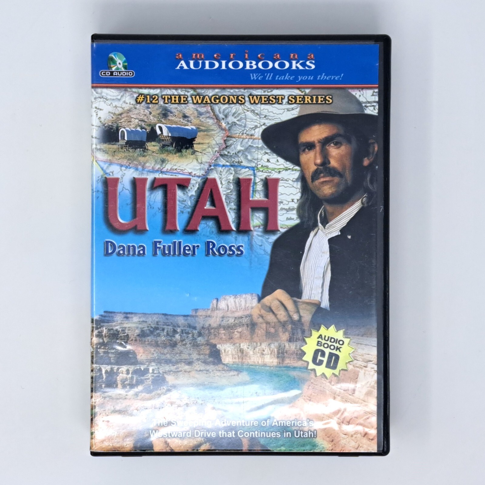 UTAH! Dana Fuller Ross Audio Cassette Book #12 The Wagons West Series Americana