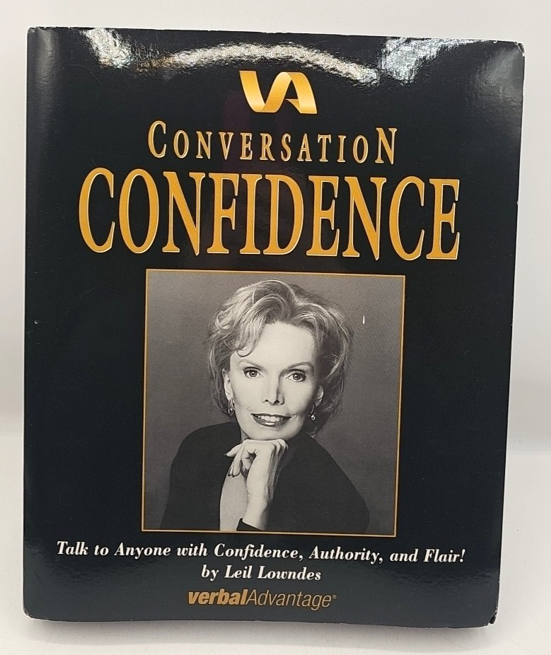 Conversation Confidence Leil Lowndes 8 Audio CD Set With Workbook
