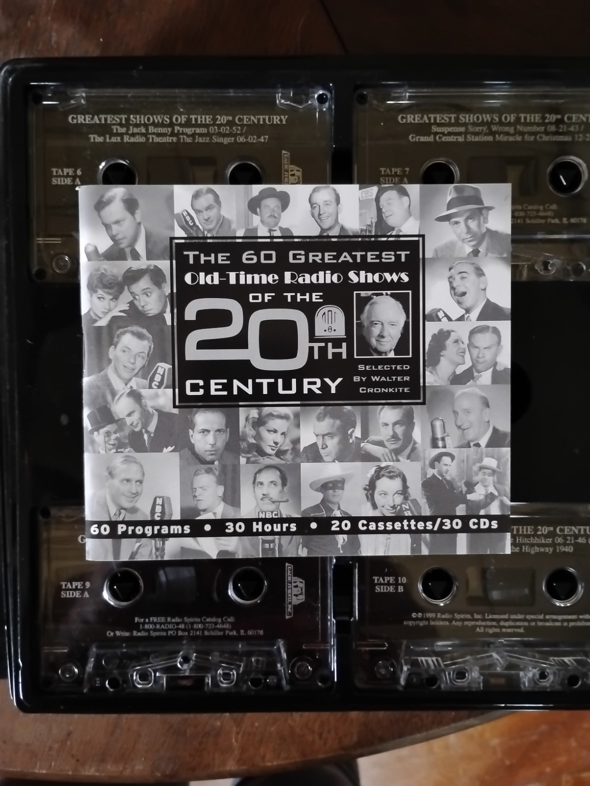 Walter Cronkite’s The 60 Greatest Old-Time Radio Shows of the 20th Century