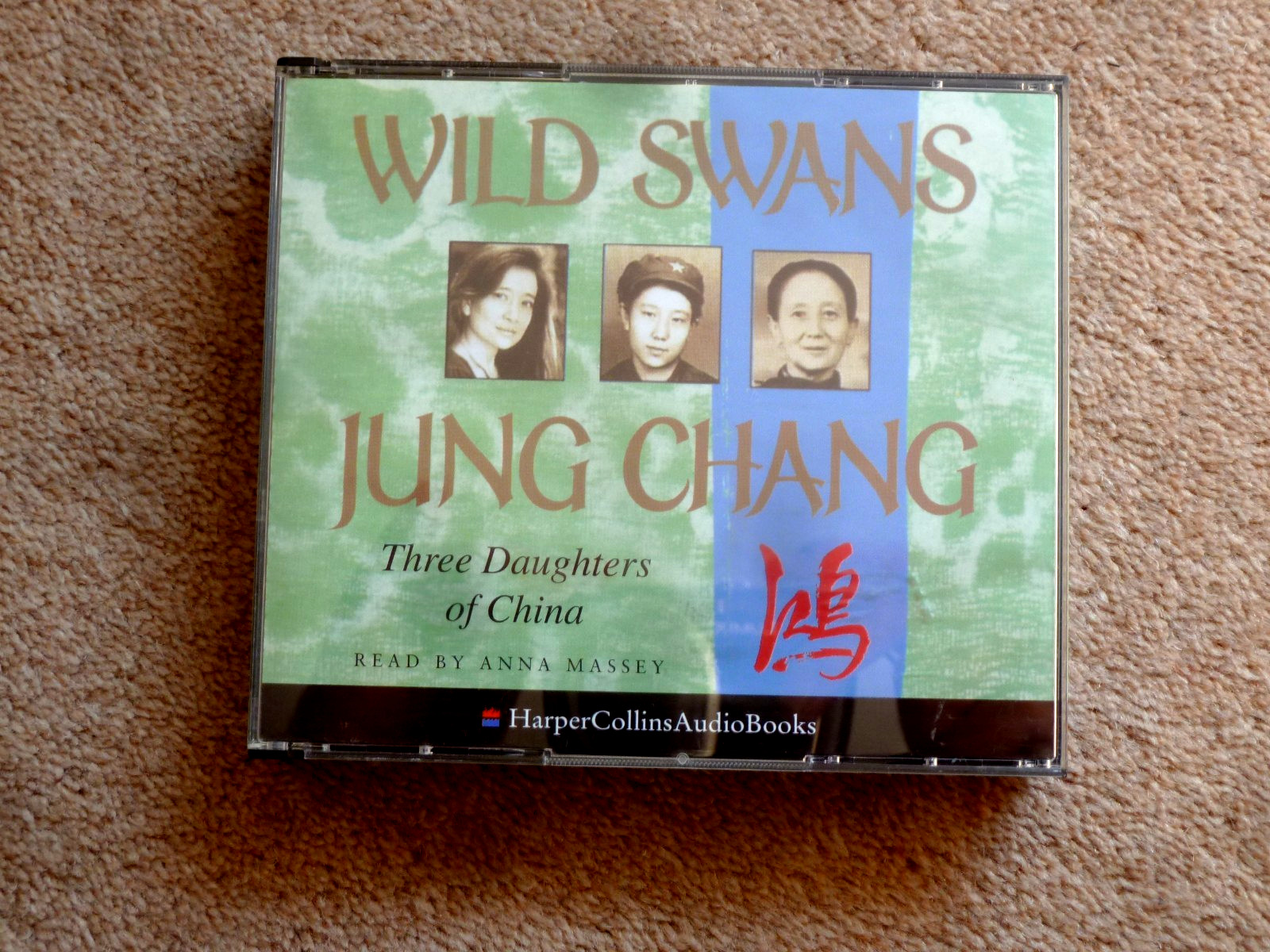JUNG CHANG — WILD SWANS — AUDIO BOOK — TALKING BOOKS ( 6 CDS )