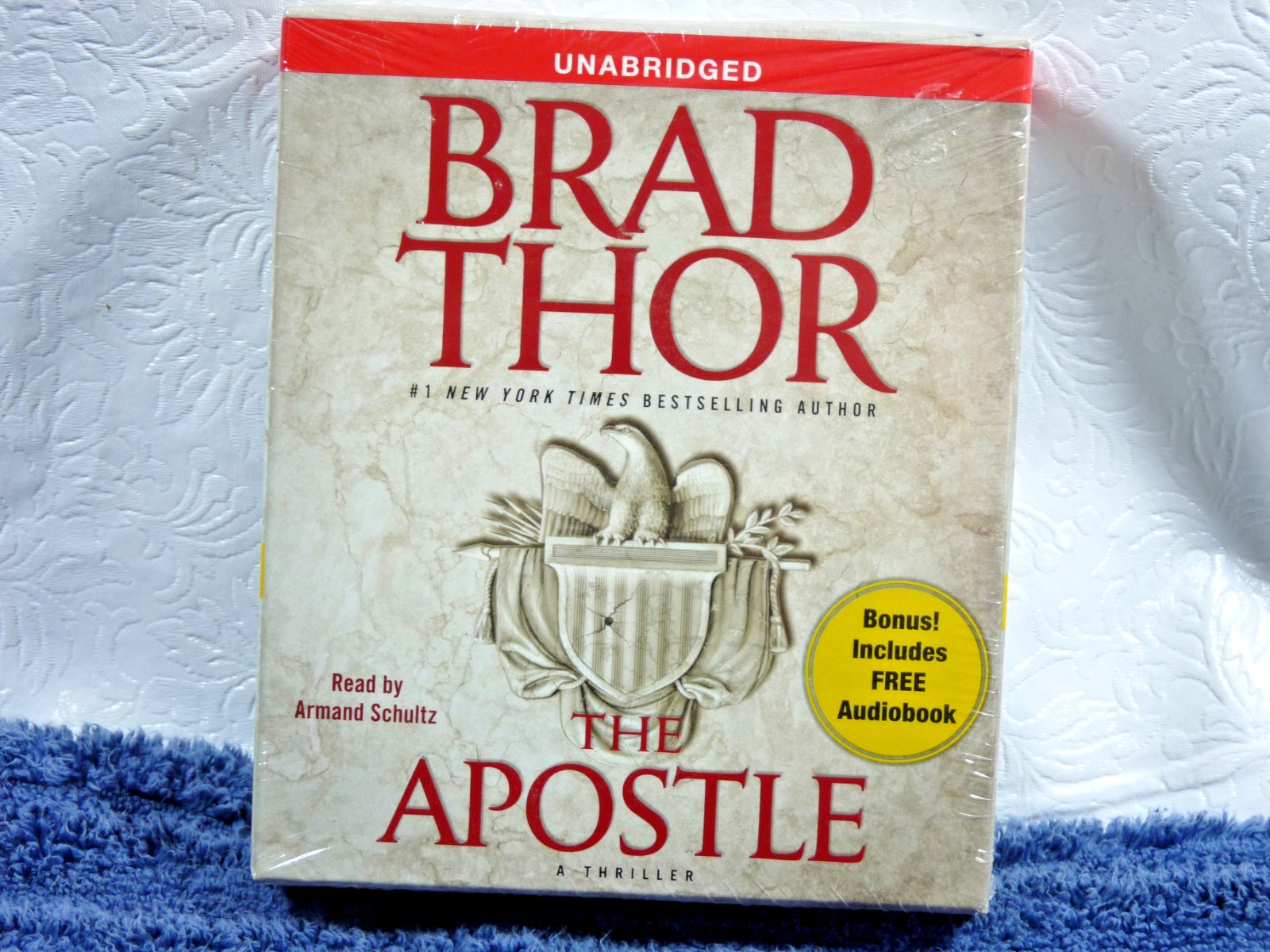 The Apostle by Brad Thor Audio CD Book A Thriller Sealed NEW