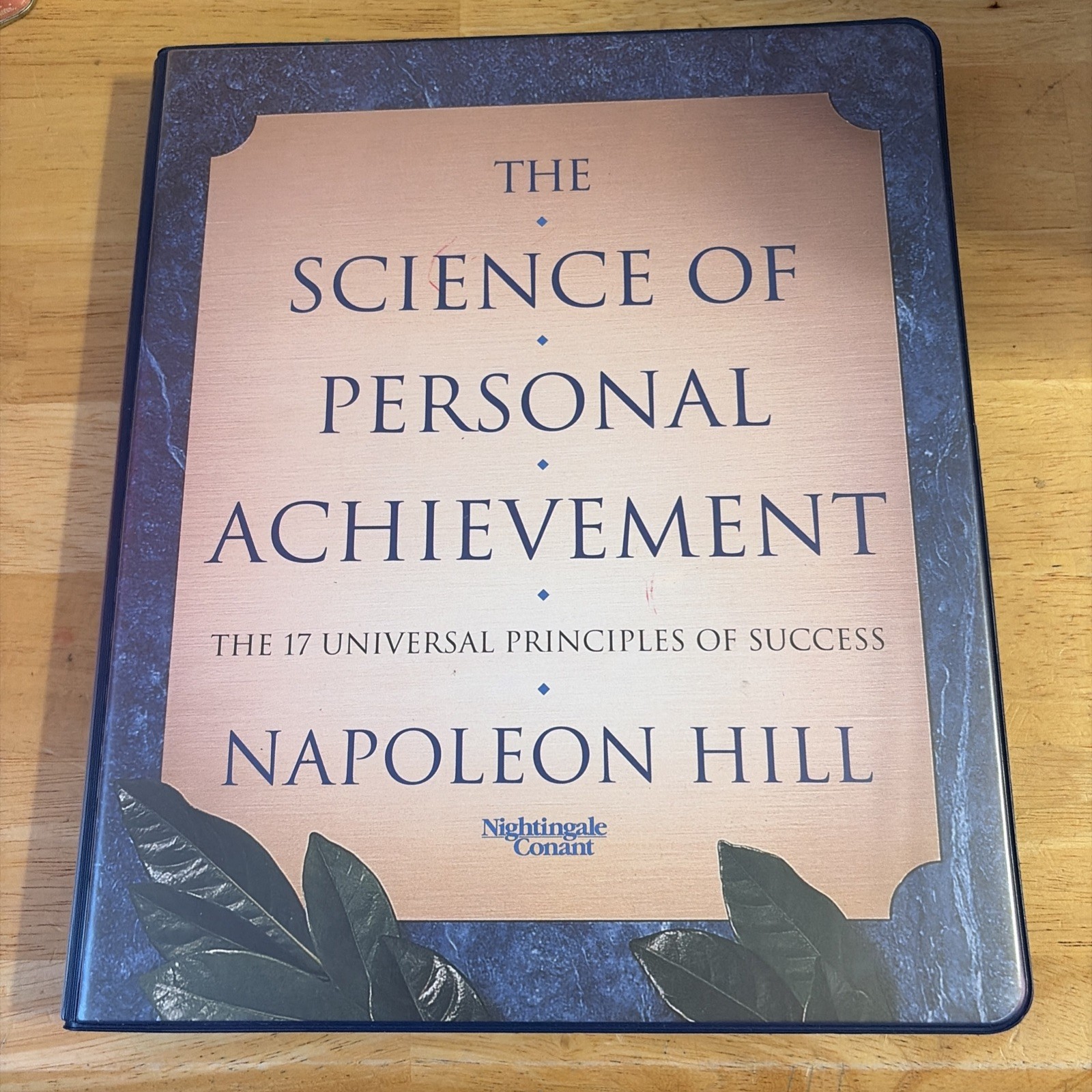 The Science of Personal Achievement Napoleon Hill Cassettes Nightingale- Conant