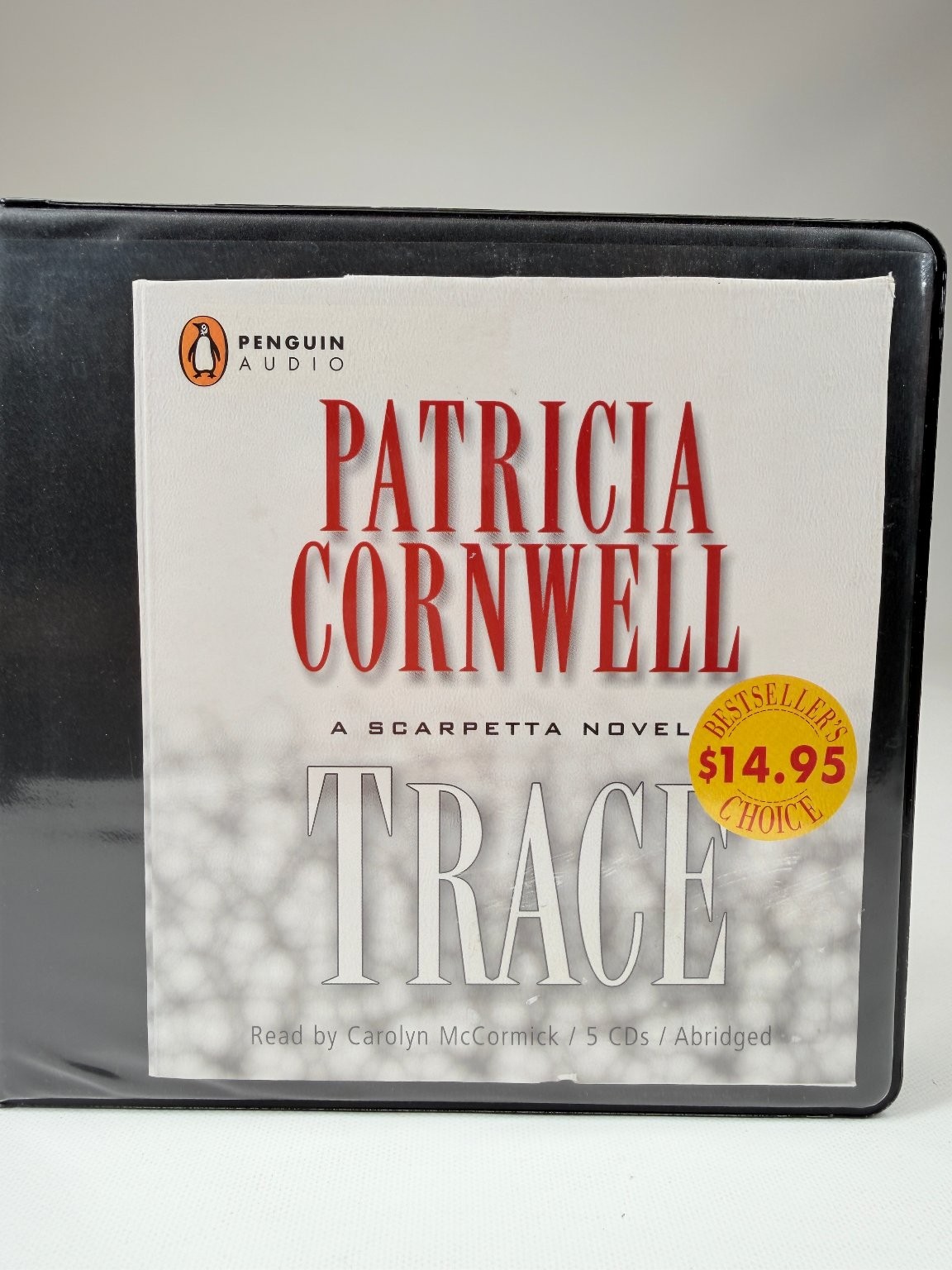 Trace by Patricia Cornwell Audiobook CDs Abridged 5 Discs