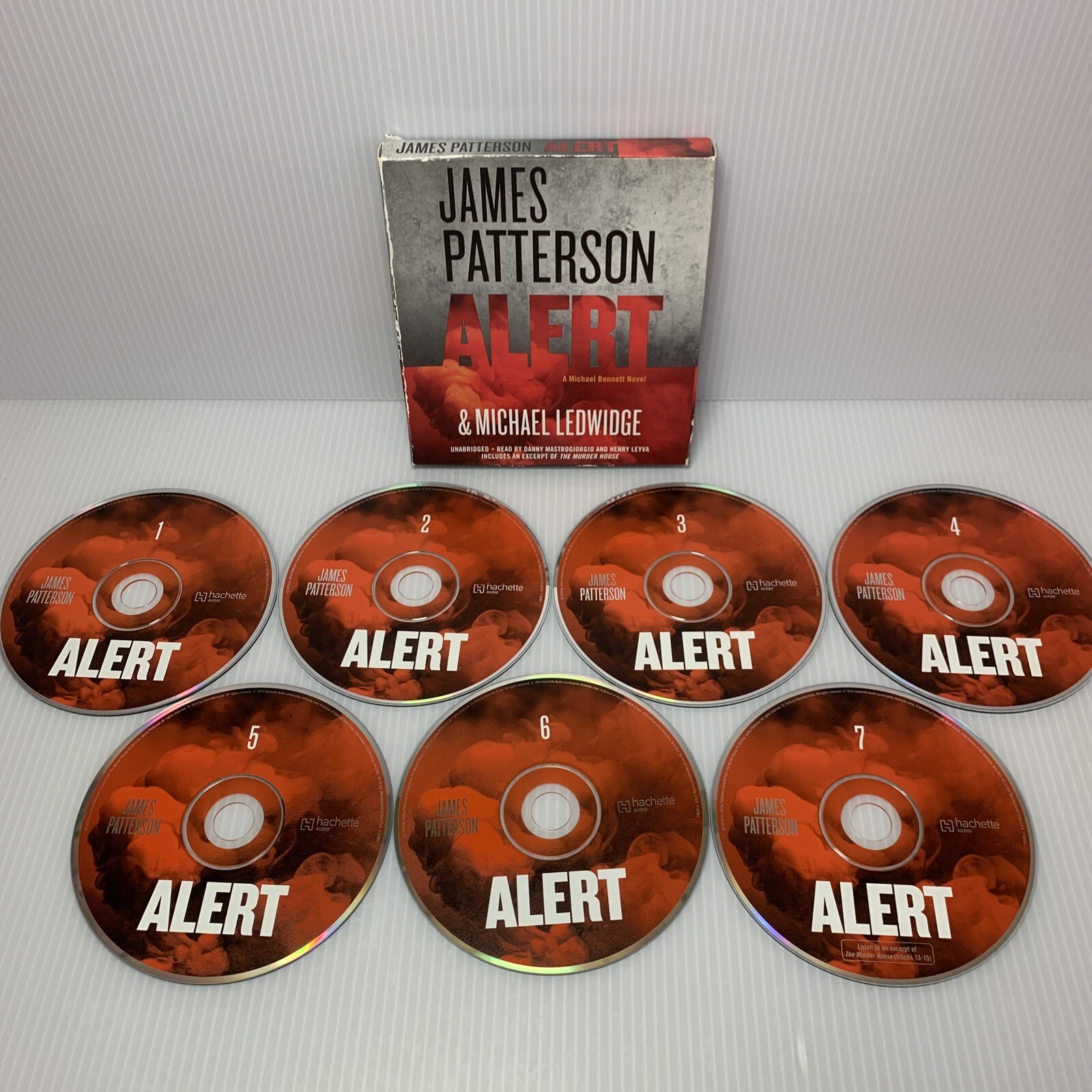 Alert (Michael Bennett Novel) by Patterson Ledwidge (Unabridged Audiobook 7 CDs)