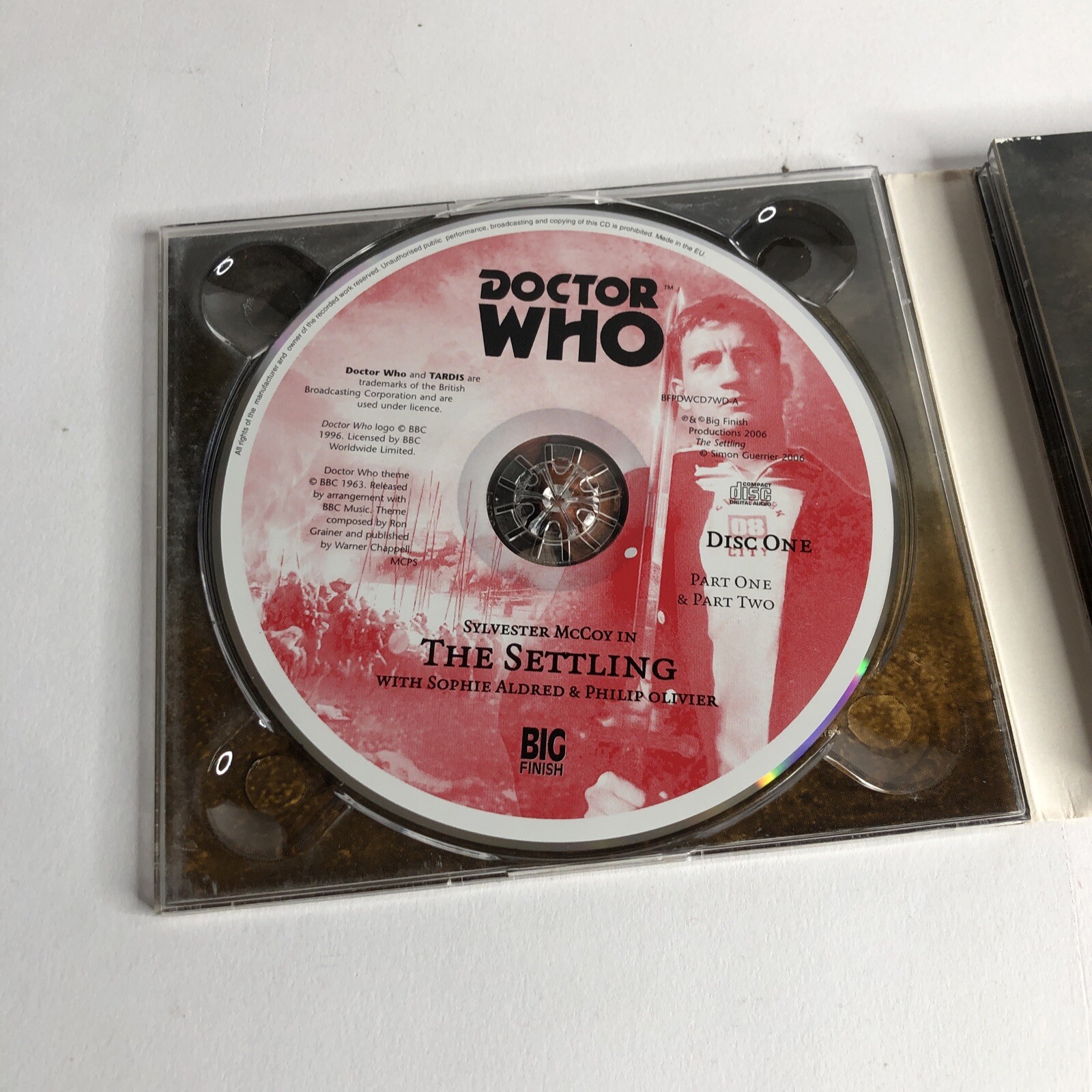 Doctor Who The Settling, 2006 Big Finish audio book CD, *OUT OF PRINT* Import US