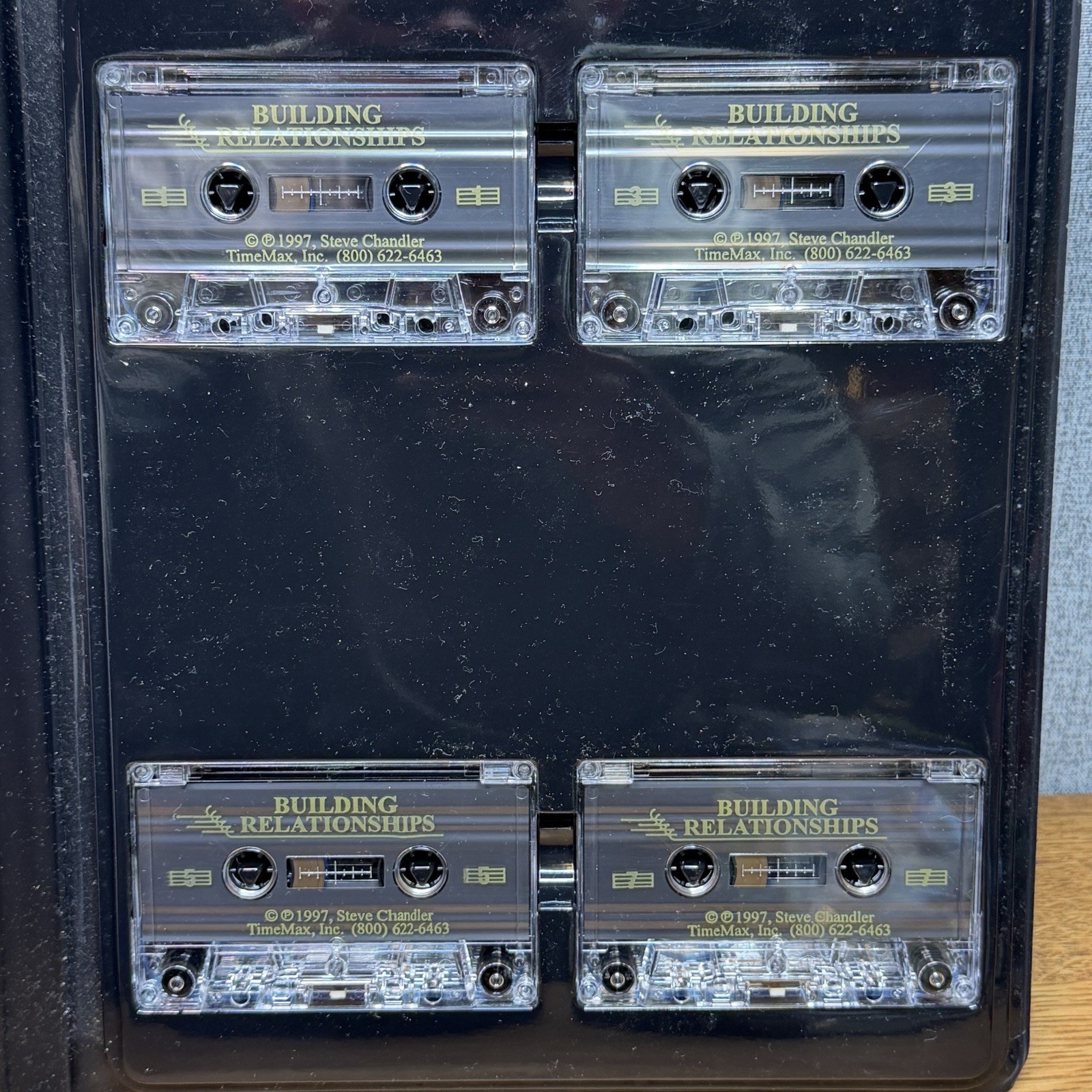 Building Relationships by Steve Chandler Live Seminar Recording 4 Cassette Audio