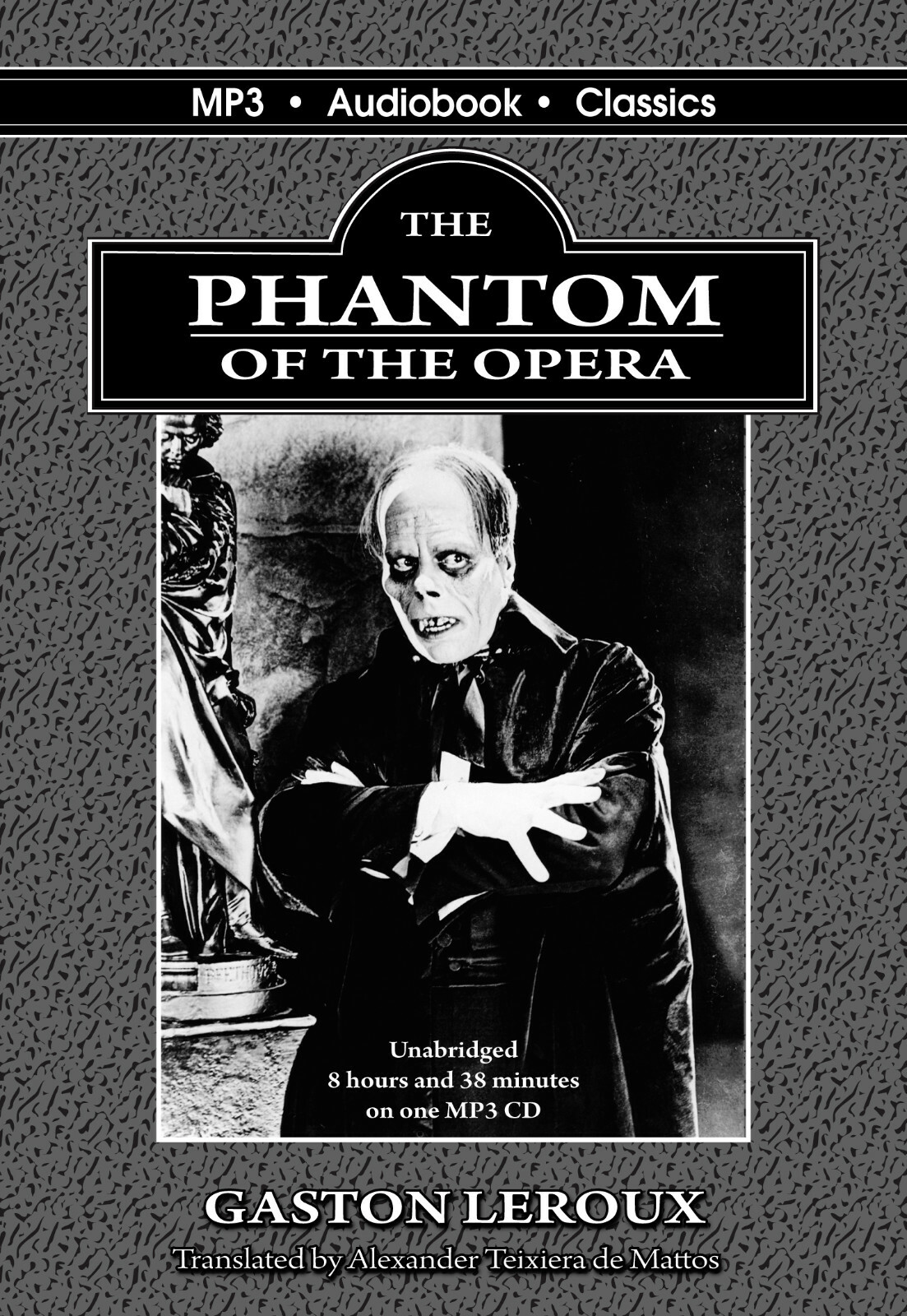 The Phantom of the Opera — Unabridged MP3 CD Audiobook in DVD case