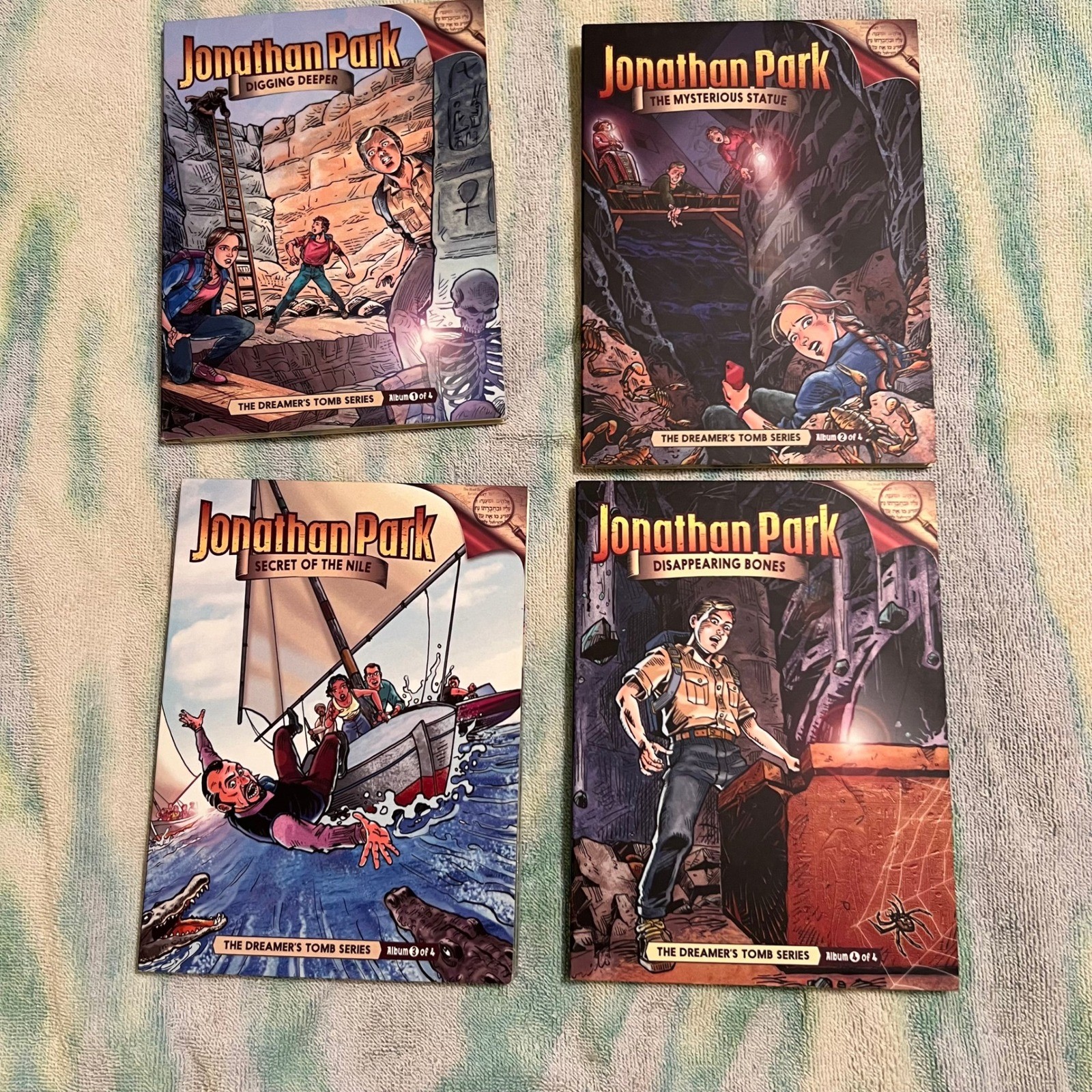 Jonathan Park The Dreamer’s Tomb Series CD Albums 1-4 Lot