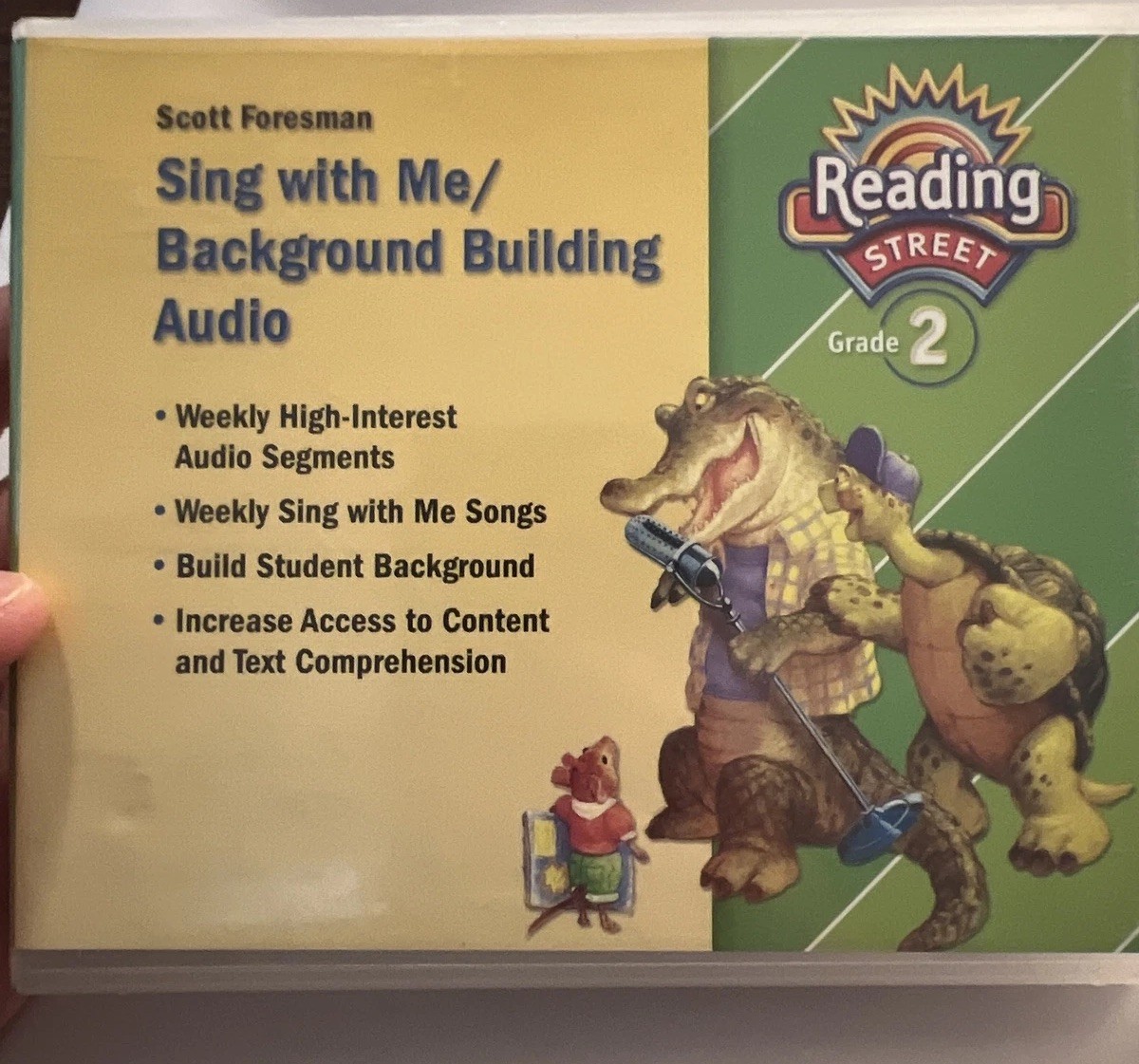 READING Street Grade 2 2007 SING WITH ME/BACKGROUND BUILDING AUDIO CD