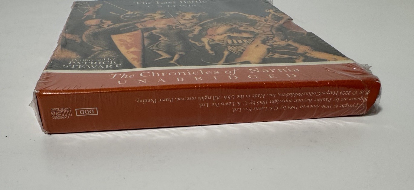 The Chronicles of Narnia The Last Battle C. S. Lewis 2004 5-CD Unabridged New