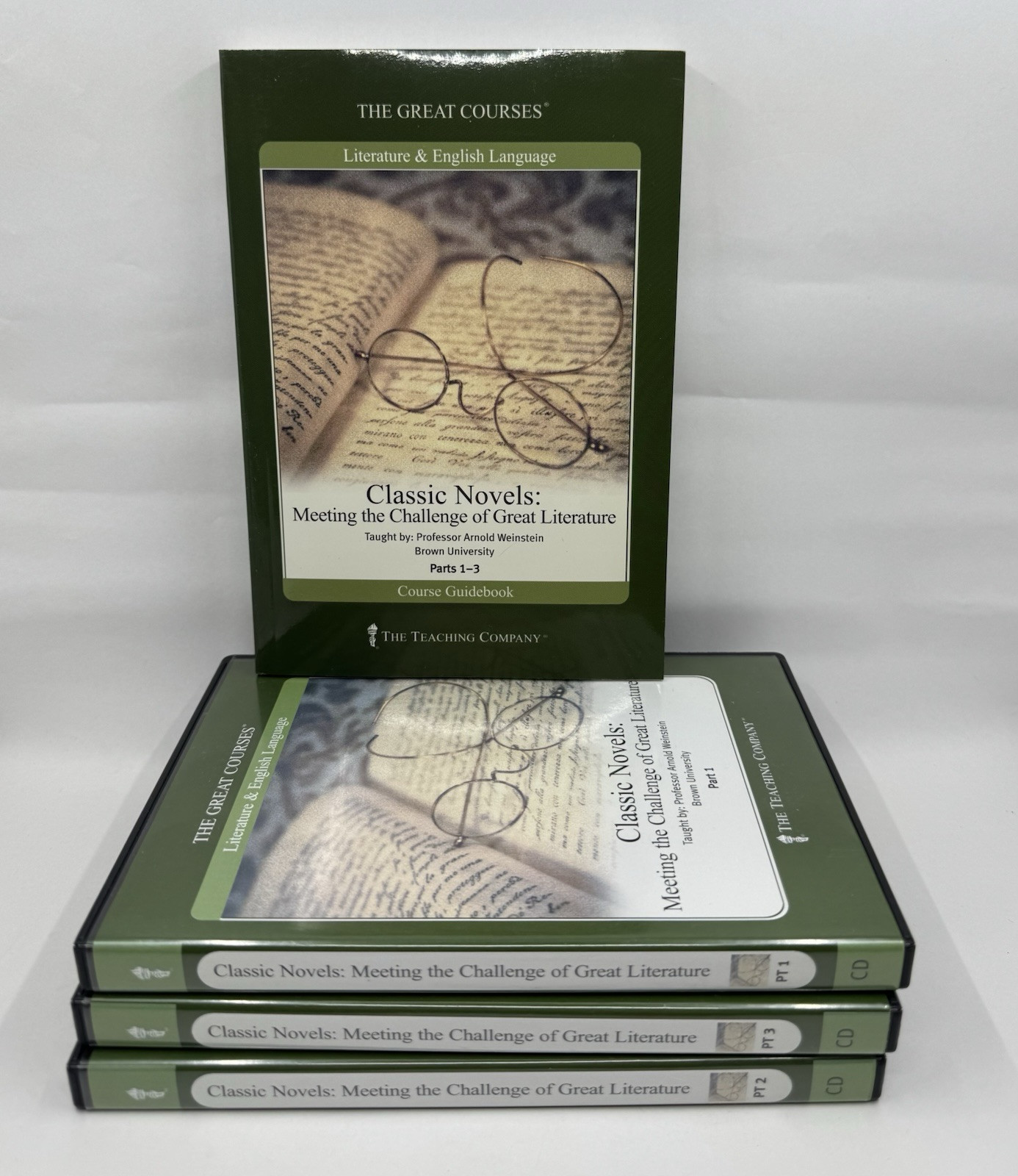 Classic Novels : Meeting the Challenge of Great Literature (18 CDs & Guidebook)