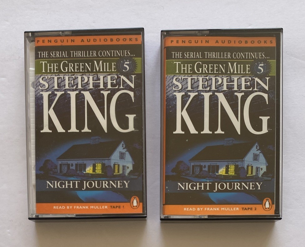 The Green Mile Part 5 Night Journey by Stephen King (1996, Cassette Audiobook)